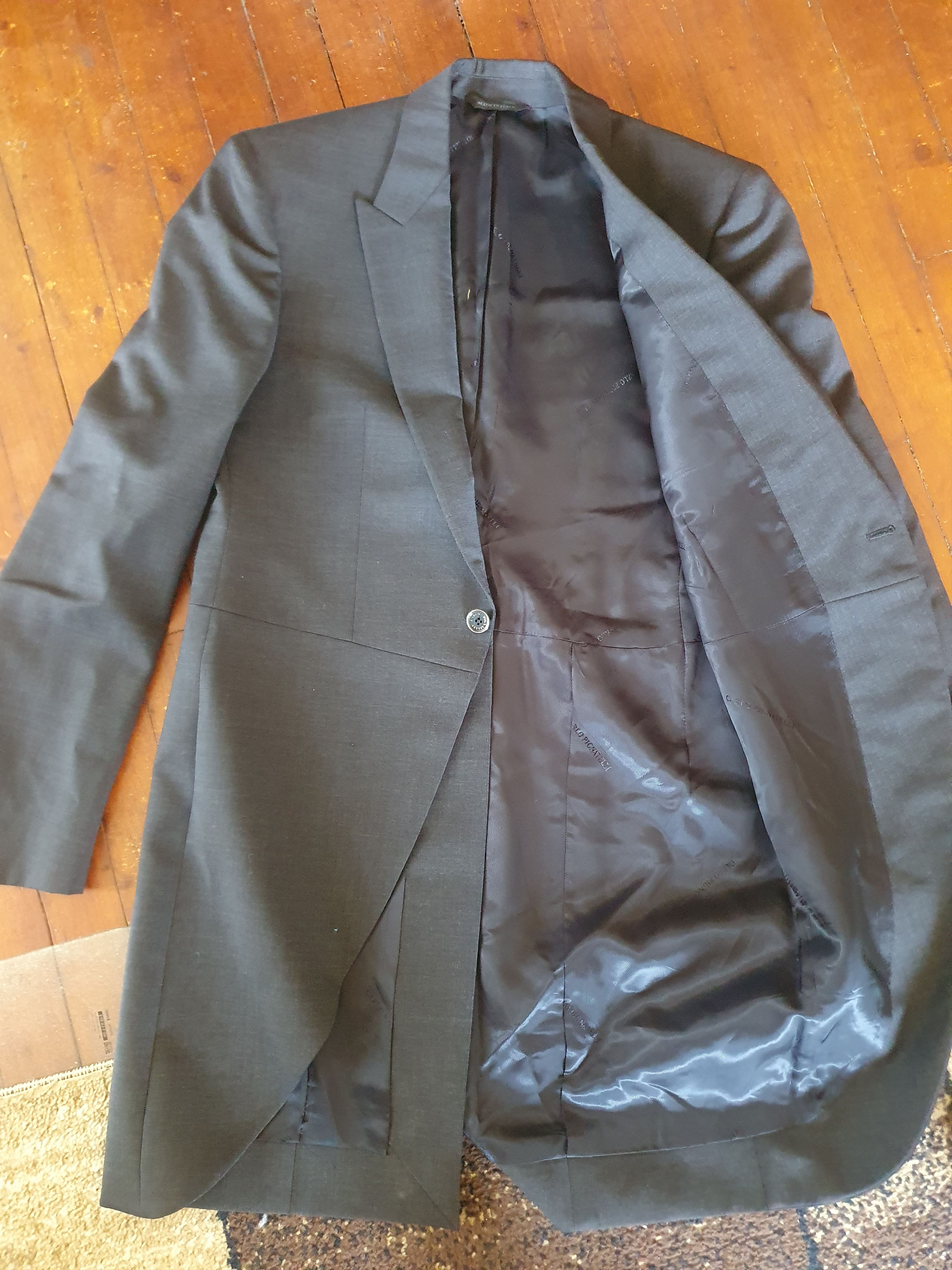Carlo Pignatelli Carlo Pignatelly Made in Italy Wool tailcoat sz 48SM Size 48S - 9 Thumbnail