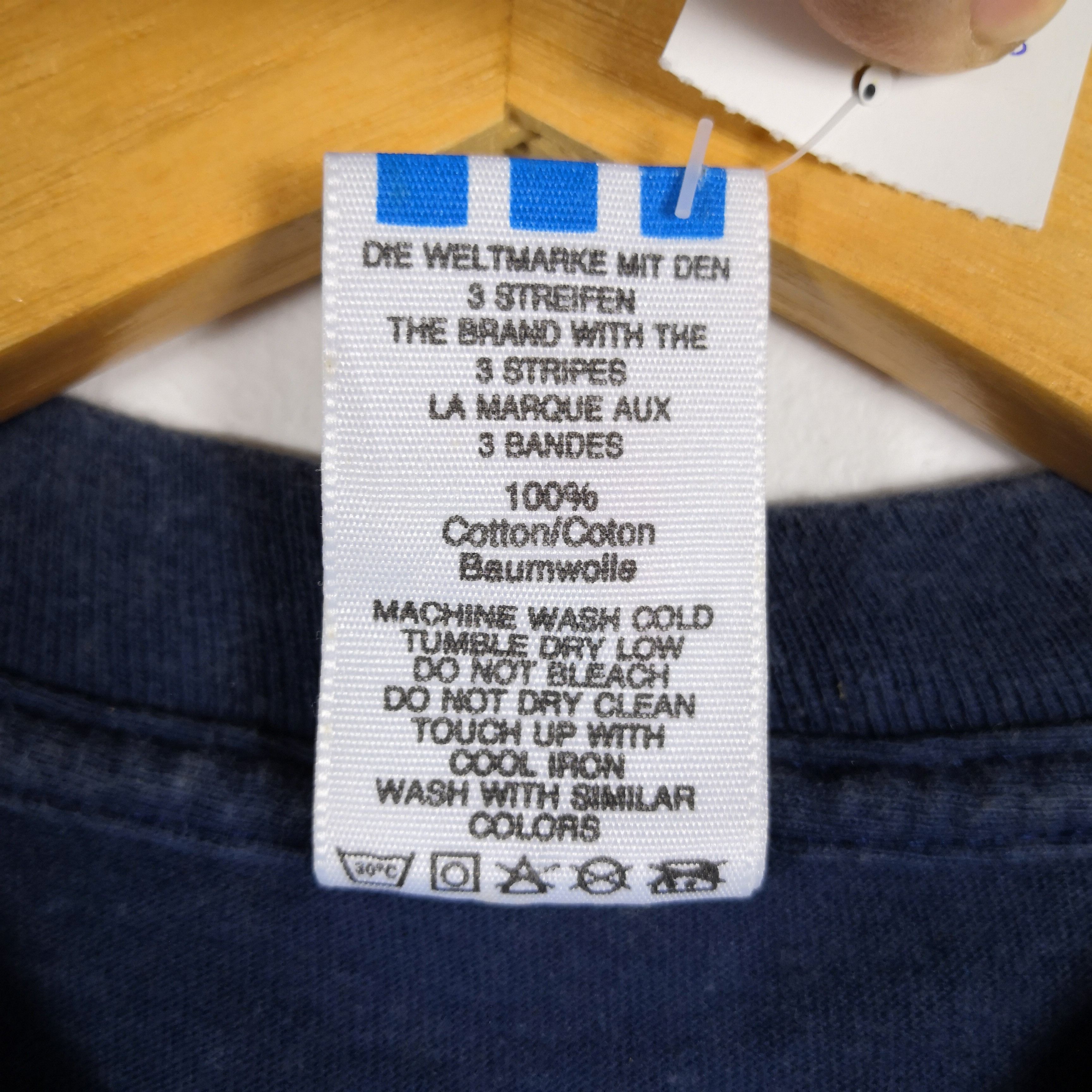 Adidas Vintage 90s Adidas T-Shirts Adidas Trefoil Crewneck 56789 Size US L / EU 52-54 / 3 - 7 Thumbnail