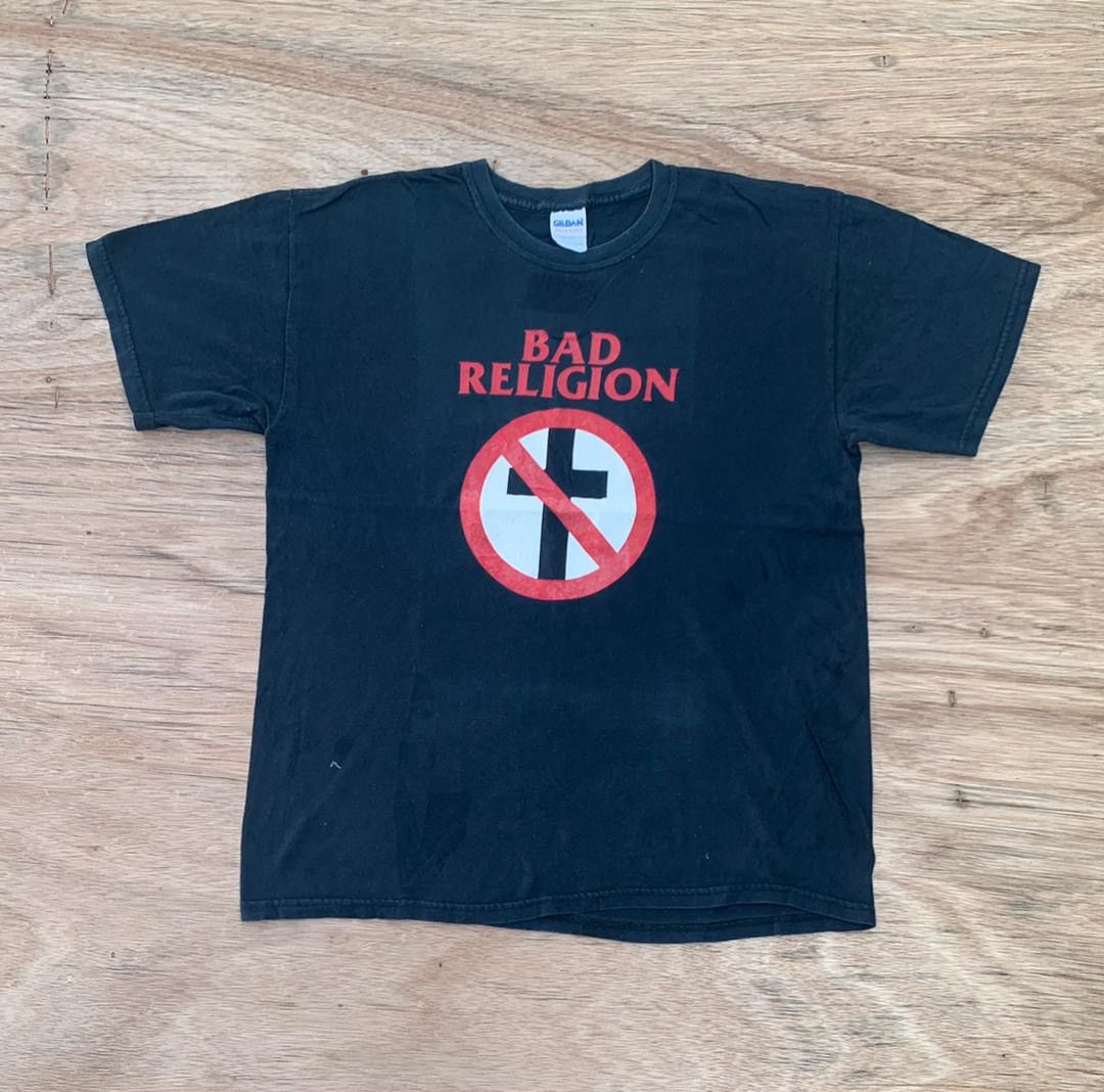 Band Tees × Vintage vintage tee Bad Religion A39 Size US L / EU 52-54 / 3 - 1 Thumbnail