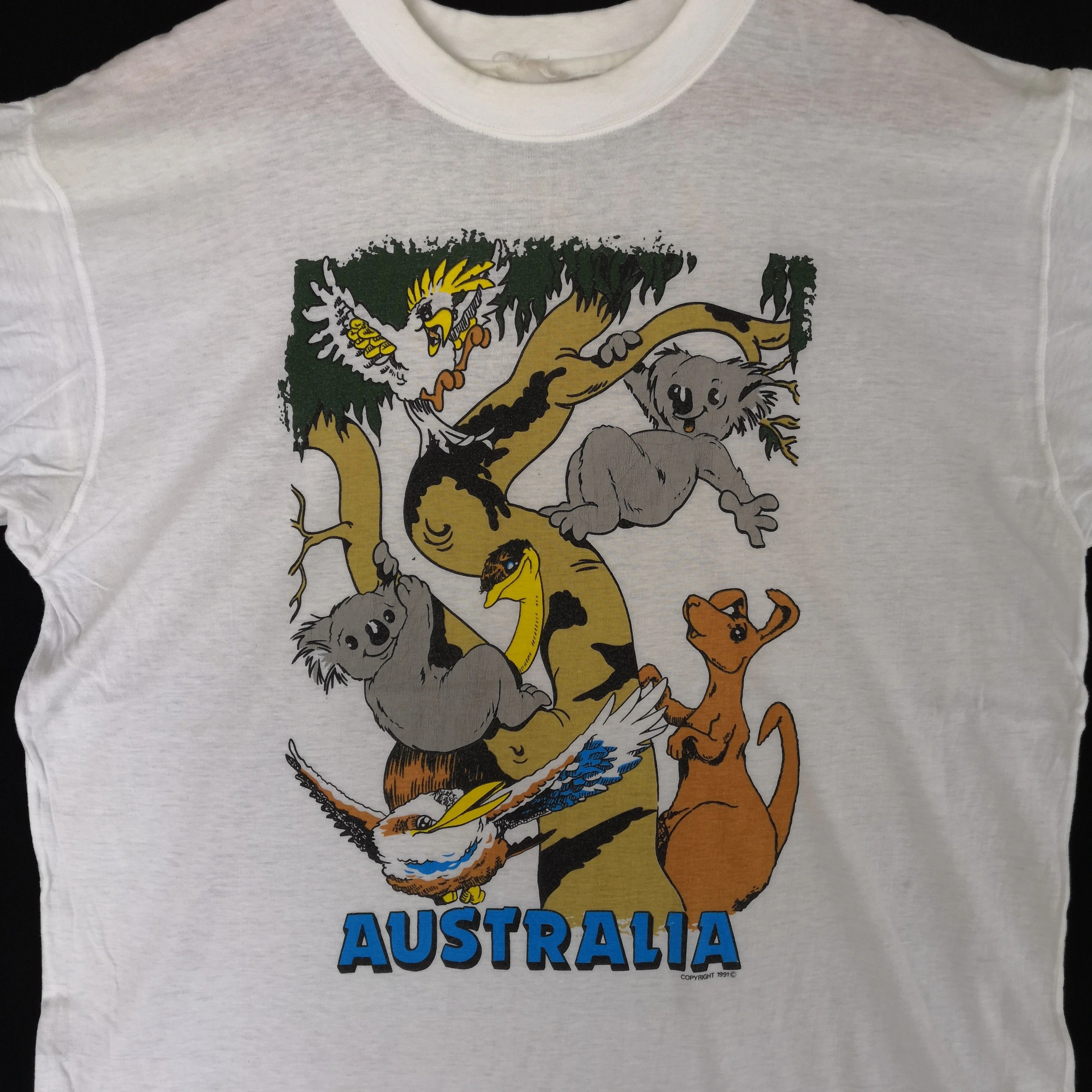 Vintage Vintage Australia Zoo T Shirt Animal Habitat Tees BS18092. Size US L / EU 52-54 / 3 - 3 Thumbnail