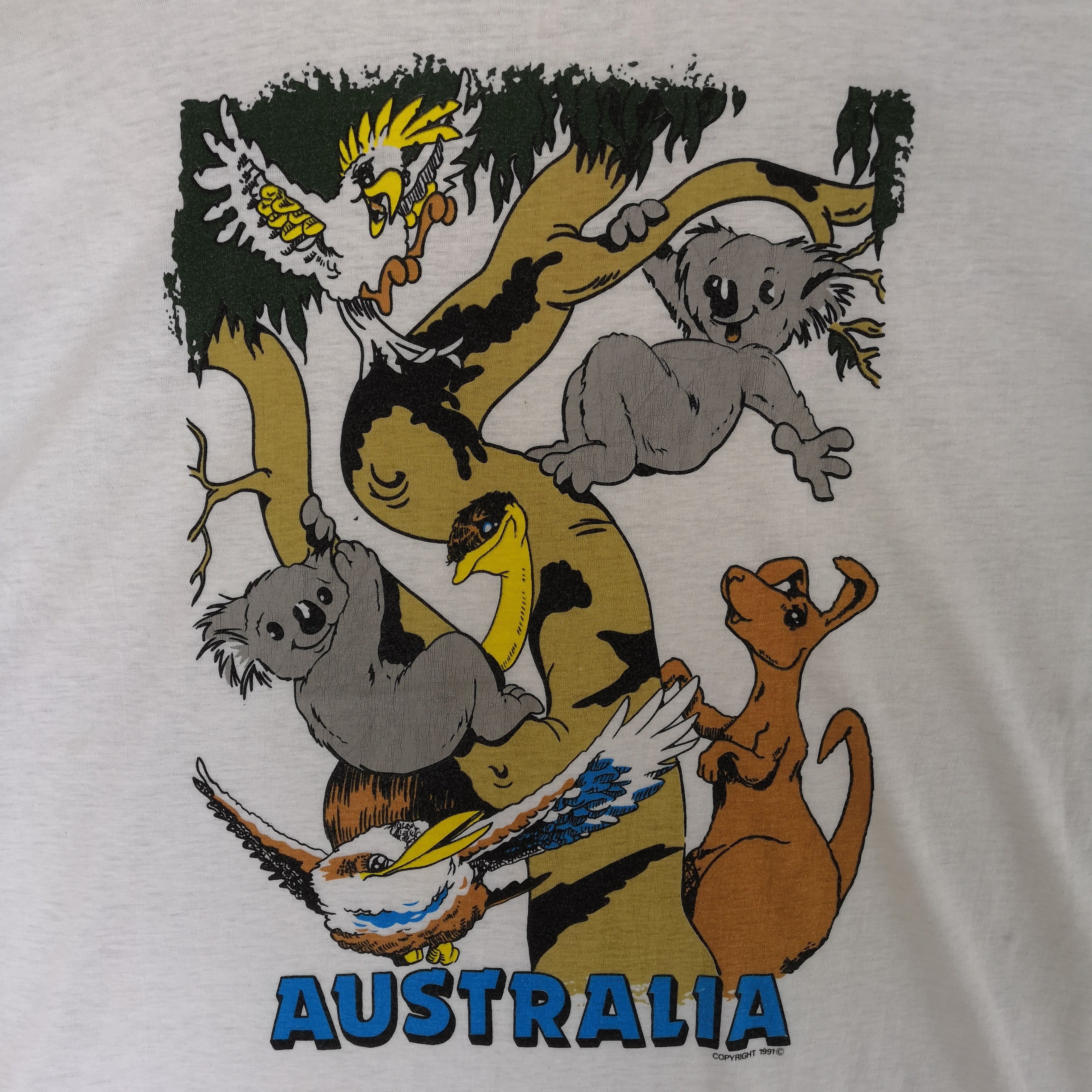 Vintage Vintage Australia Zoo T Shirt Animal Habitat Tees BS18092. Size US L / EU 52-54 / 3 - 4 Thumbnail