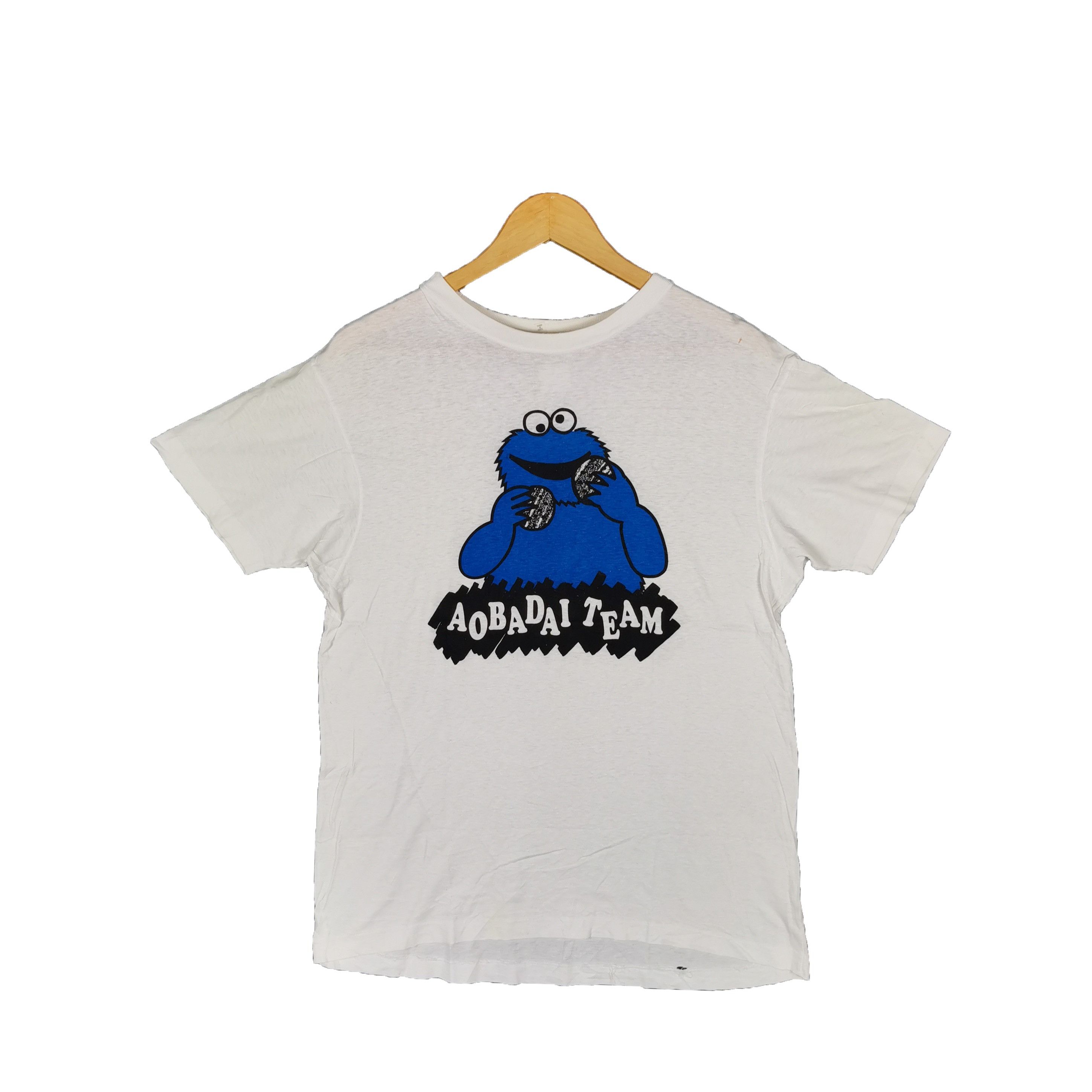 Cartoon Network Aobadai Team Cookies Monster T Shirt Japanese Anime Tees Size US M / EU 48-50 / 2 - 1 Thumbnail
