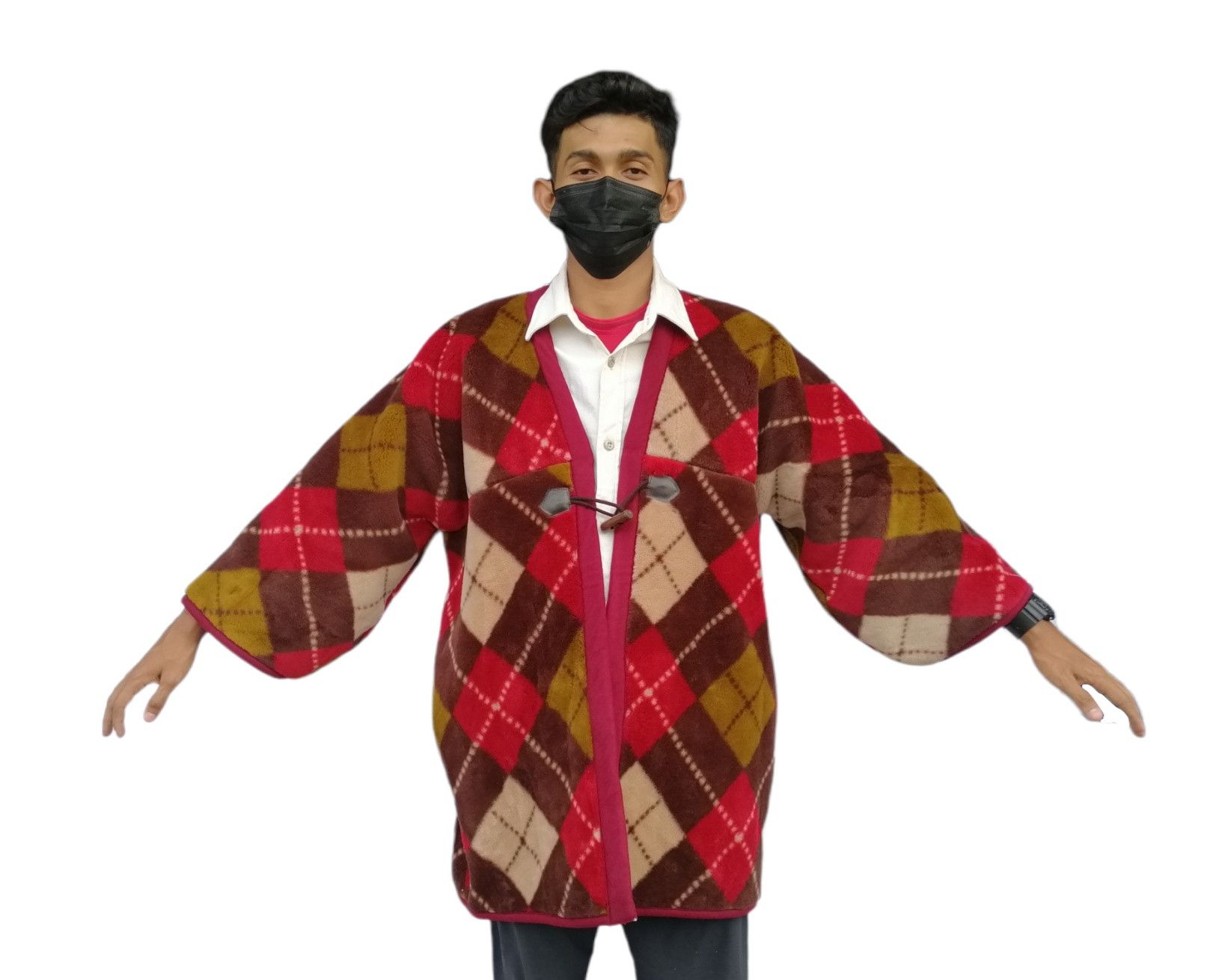 Japanese Brand Vintage Japanese Traditional Noragi kimono Jacket Size US XL / EU 56 / 4 - 2 Thumbnail