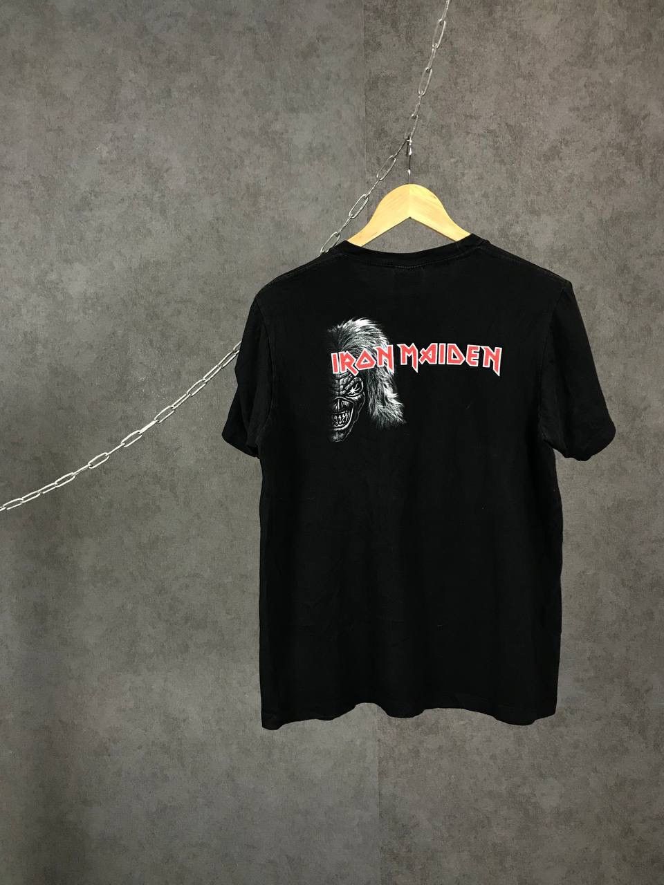 Band Tees Iron Maiden vintage overprinted rock band tee Size US M / EU 48-50 / 2 - 2 Thumbnail