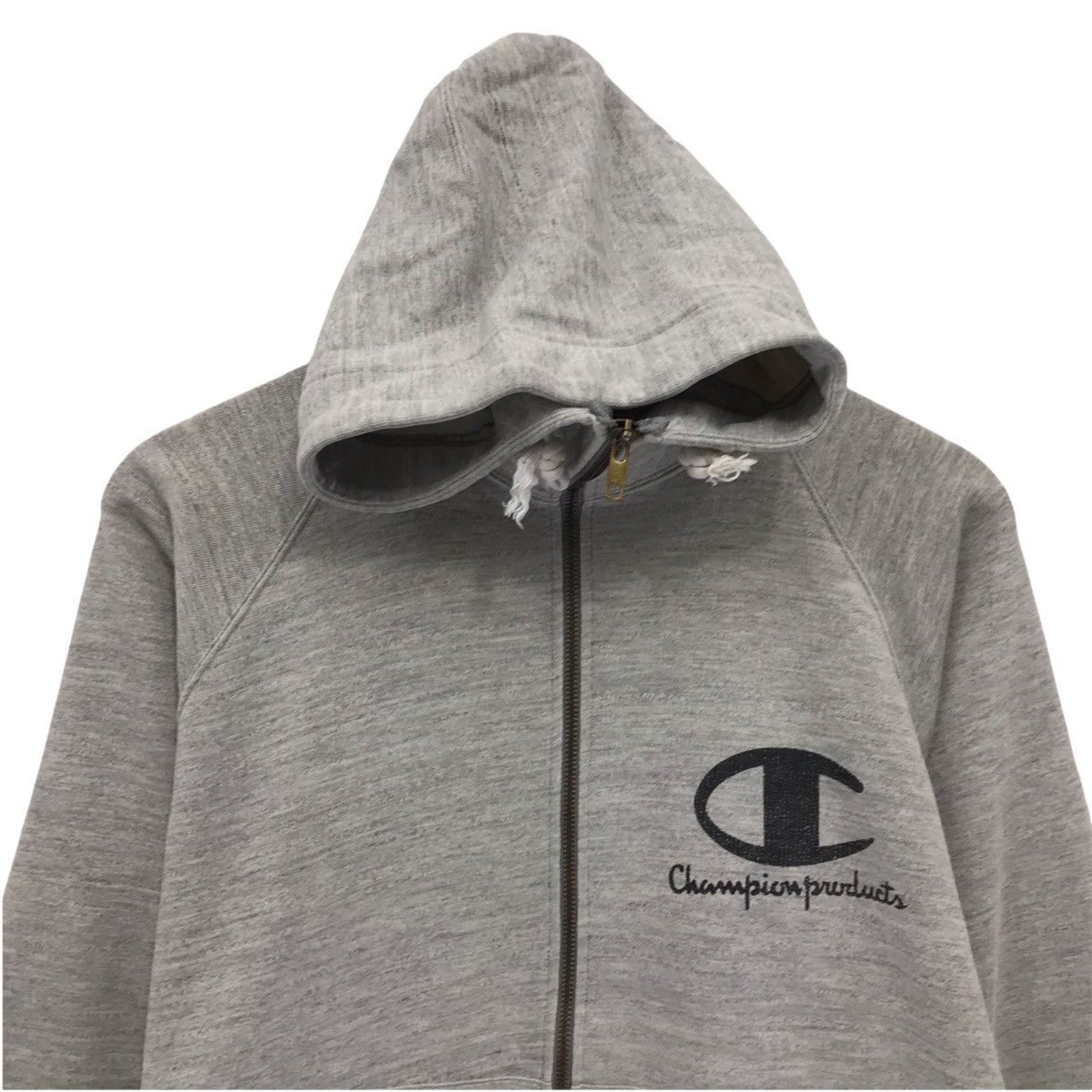 Champion × Vintage Vintage Champion Hoodie Sweatshirt Sweater Zipper Up Size US M / EU 48-50 / 2 - 2 Thumbnail