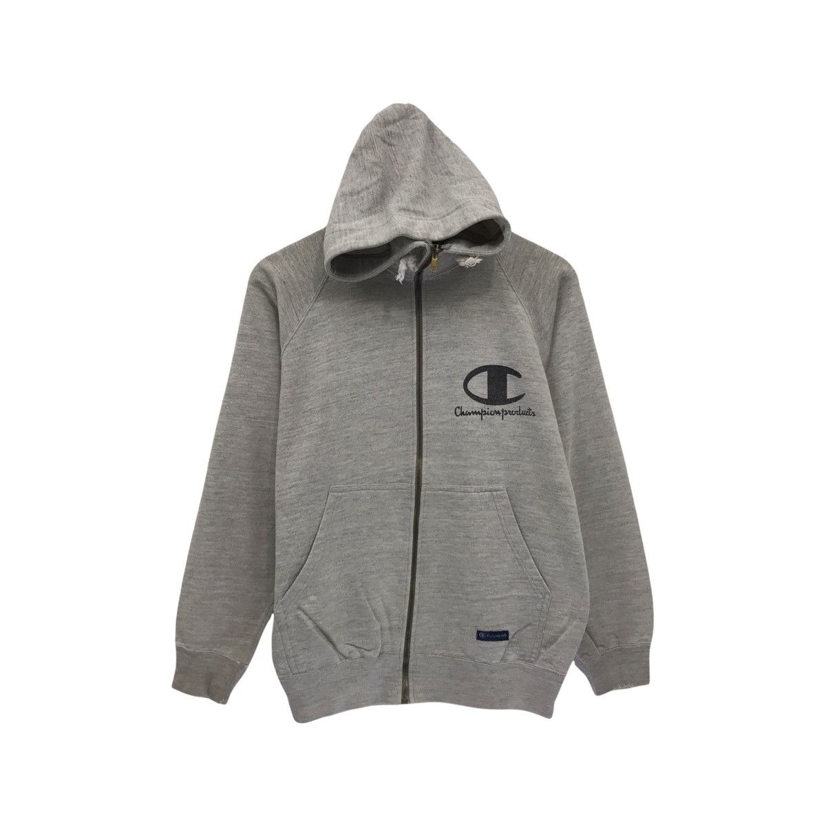 Vintage Champion Hoodie Sweatshirt Sweater Zipper Up