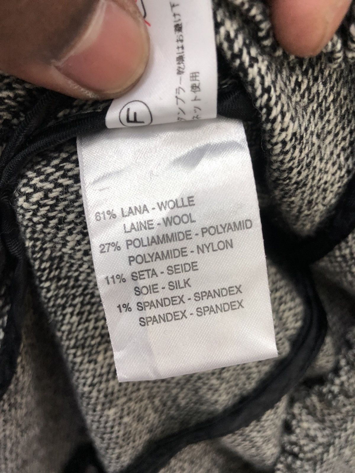 Designer ANNA MOLINARI made in Italy Patern Cardigan Size US M / EU 48-50 / 2 - 7 Thumbnail