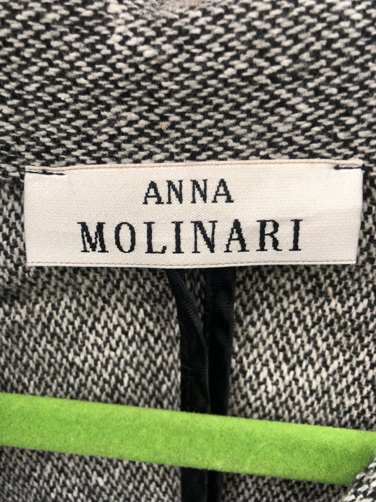 Designer ANNA MOLINARI made in Italy Patern Cardigan Size US M / EU 48-50 / 2 - 5 Thumbnail