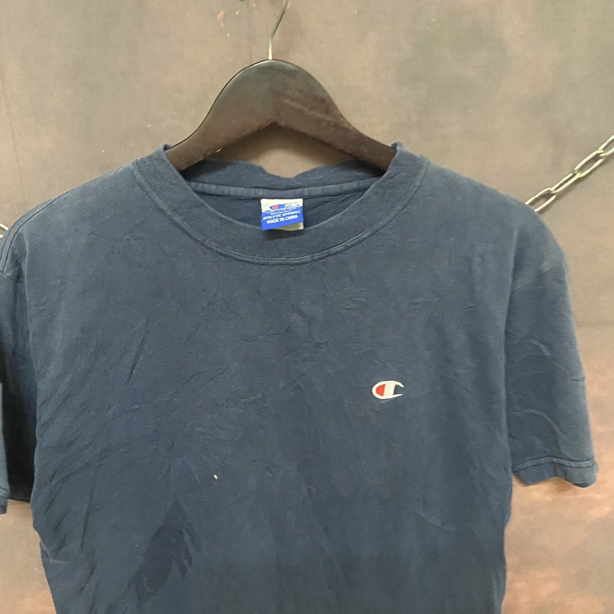 Champion × Vintage Vintage Champion Faded Plain Tee Size US S / EU 44-46 / 1 - 3 Thumbnail