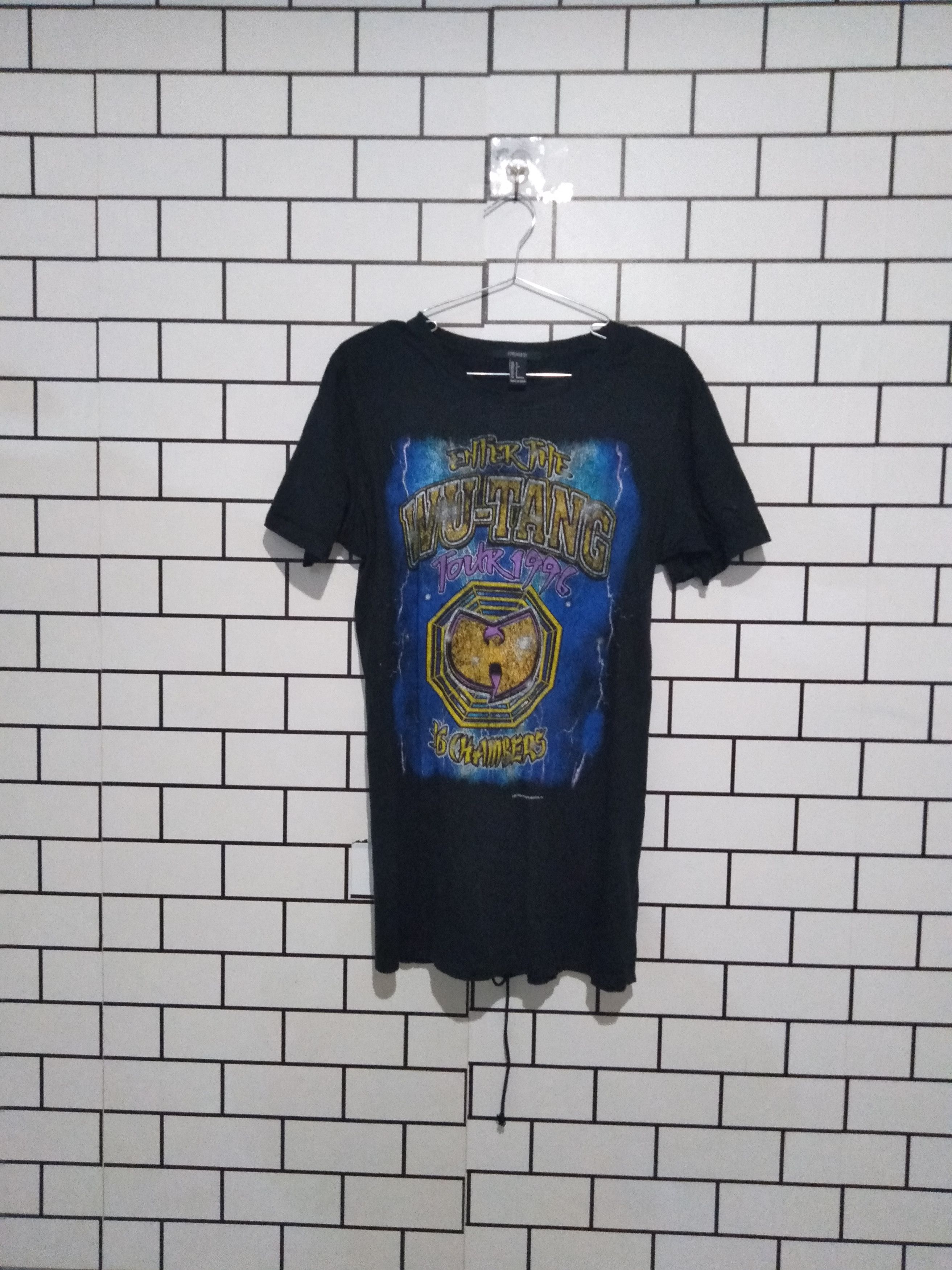 Band Tees enter the wu-tang vd1 Size US S / EU 44-46 / 1 - 1 Thumbnail