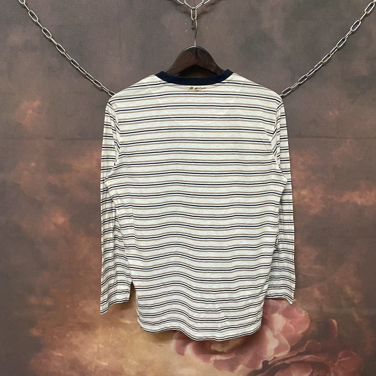 Japanese Brand × Vans Vintage Vansports Stripes Long Sleeve tee Size US M / EU 48-50 / 2 - 8 Thumbnail