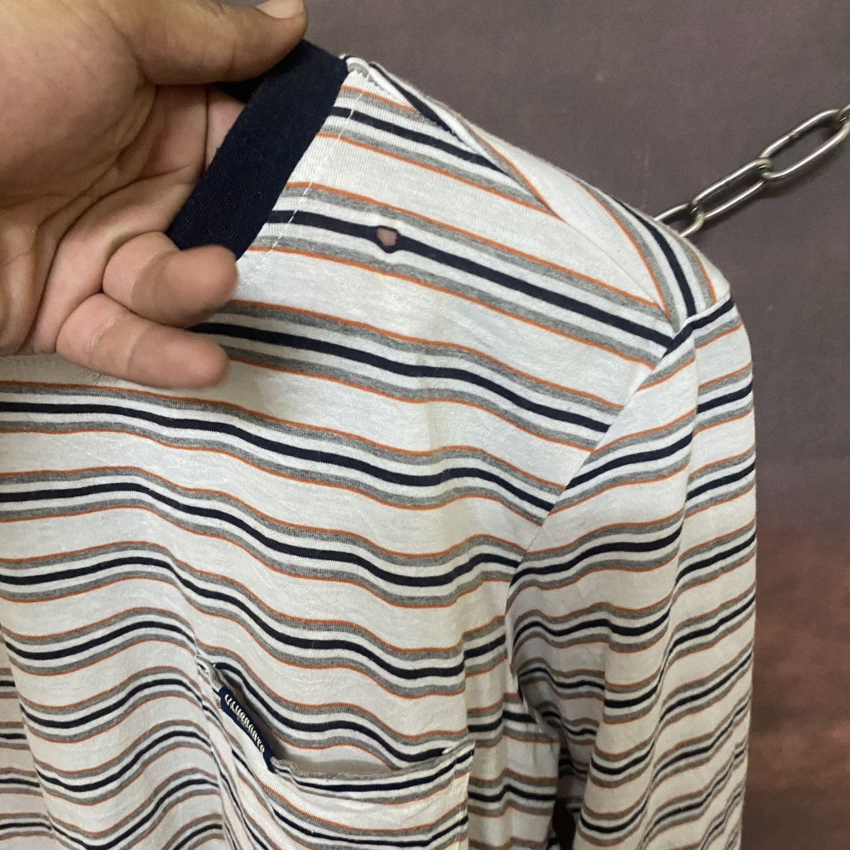 Japanese Brand × Vans Vintage Vansports Stripes Long Sleeve tee Size US M / EU 48-50 / 2 - 7 Thumbnail