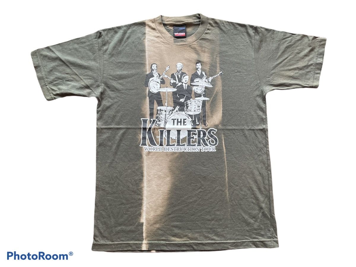Band Tees × Vintage Vintage THE KILLERS Bin Laden Saddam Hussein Hitler Size US L / EU 52-54 / 3 - 2 Thumbnail