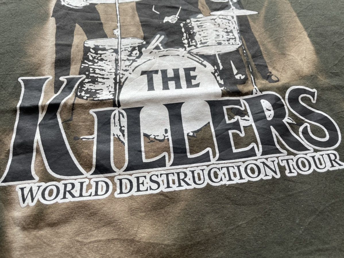 Band Tees × Vintage Vintage THE KILLERS Bin Laden Saddam Hussein Hitler Size US L / EU 52-54 / 3 - 7 Thumbnail