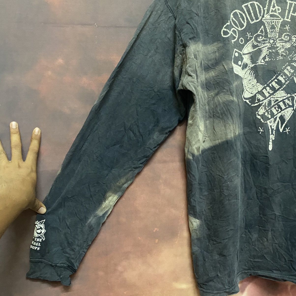 Band Tees × Japanese Brand × Vintage Vintage Troops Soda Pop Artery Vein Long Sleeve Size US L / EU 52-54 / 3 - 13 Thumbnail
