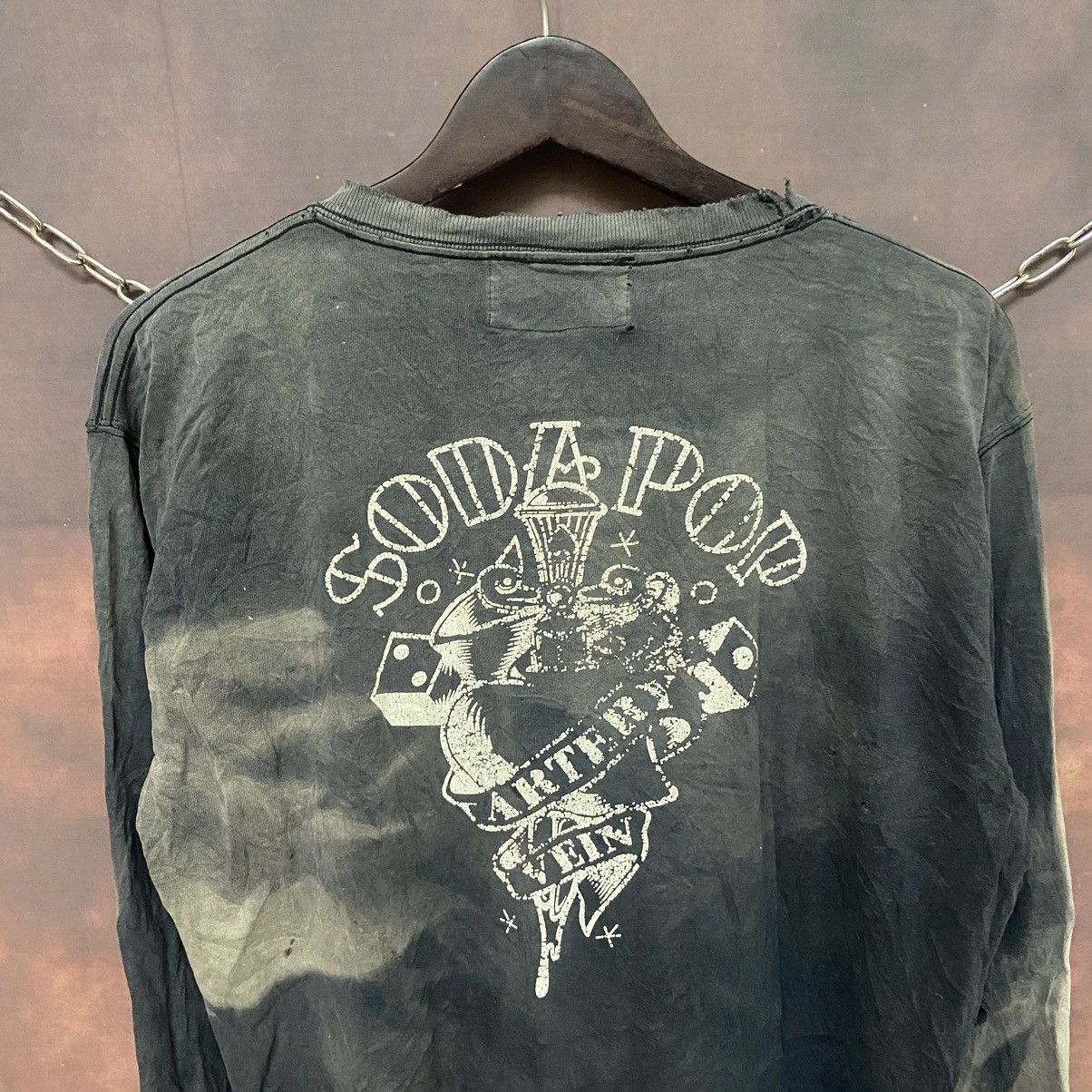 Band Tees × Japanese Brand × Vintage Vintage Troops Soda Pop Artery Vein Long Sleeve Size US L / EU 52-54 / 3 - 12 Thumbnail