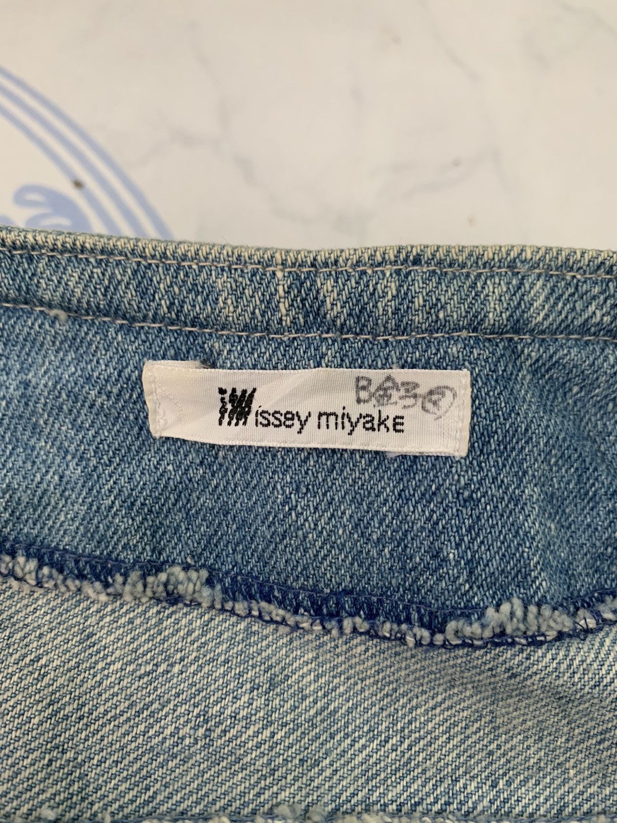 Issey Miyake Vtg Rare IM Issey Miyake Denim Jacket Apron Size US M / EU 48-50 / 2 - 23 Thumbnail