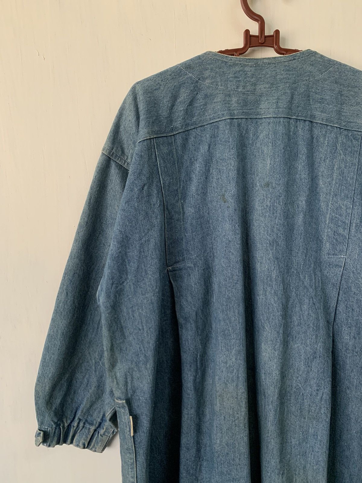 Issey Miyake Vtg Rare IM Issey Miyake Denim Jacket Apron Size US M / EU 48-50 / 2 - 11 Thumbnail