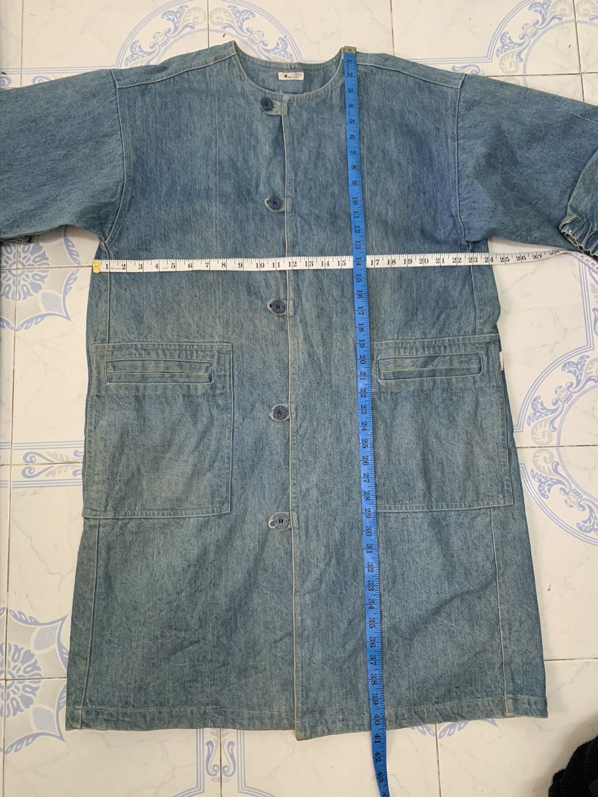 Issey Miyake Vtg Rare IM Issey Miyake Denim Jacket Apron Size US M / EU 48-50 / 2 - 20 Thumbnail
