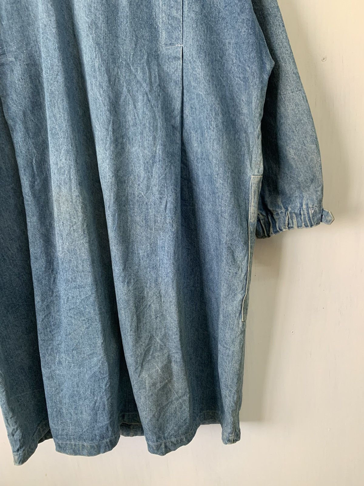 Issey Miyake Vtg Rare IM Issey Miyake Denim Jacket Apron Size US M / EU 48-50 / 2 - 13 Thumbnail