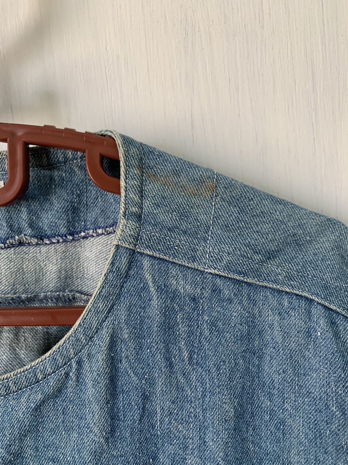 Issey Miyake Vtg Rare IM Issey Miyake Denim Jacket Apron Size US M / EU 48-50 / 2 - 8 Thumbnail