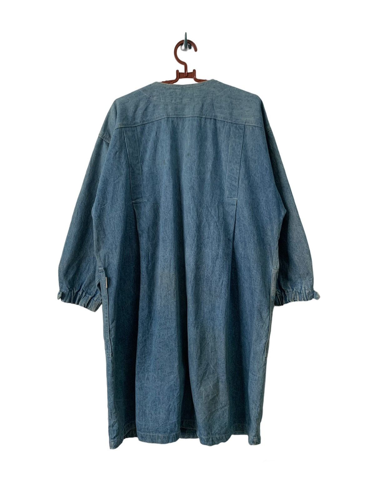 Issey Miyake Vtg Rare IM Issey Miyake Denim Jacket Apron Size US M / EU 48-50 / 2 - 2 Thumbnail