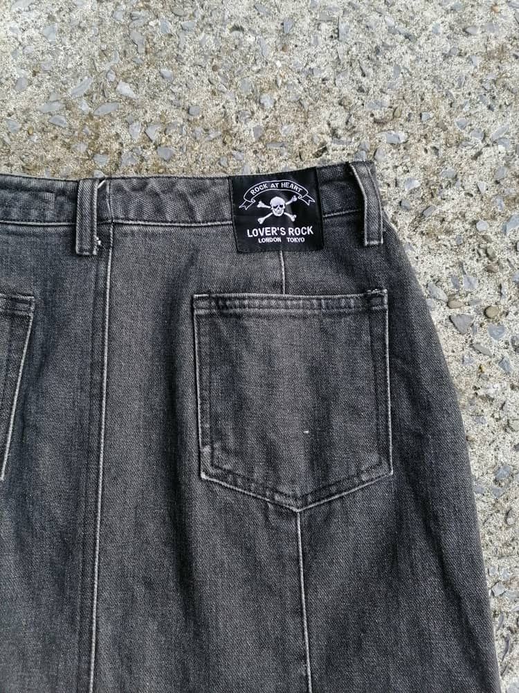 Japanese Brand Super Lovers Skirt Denim Jeans Size 26" / US 2 / IT 38 - 3 Thumbnail