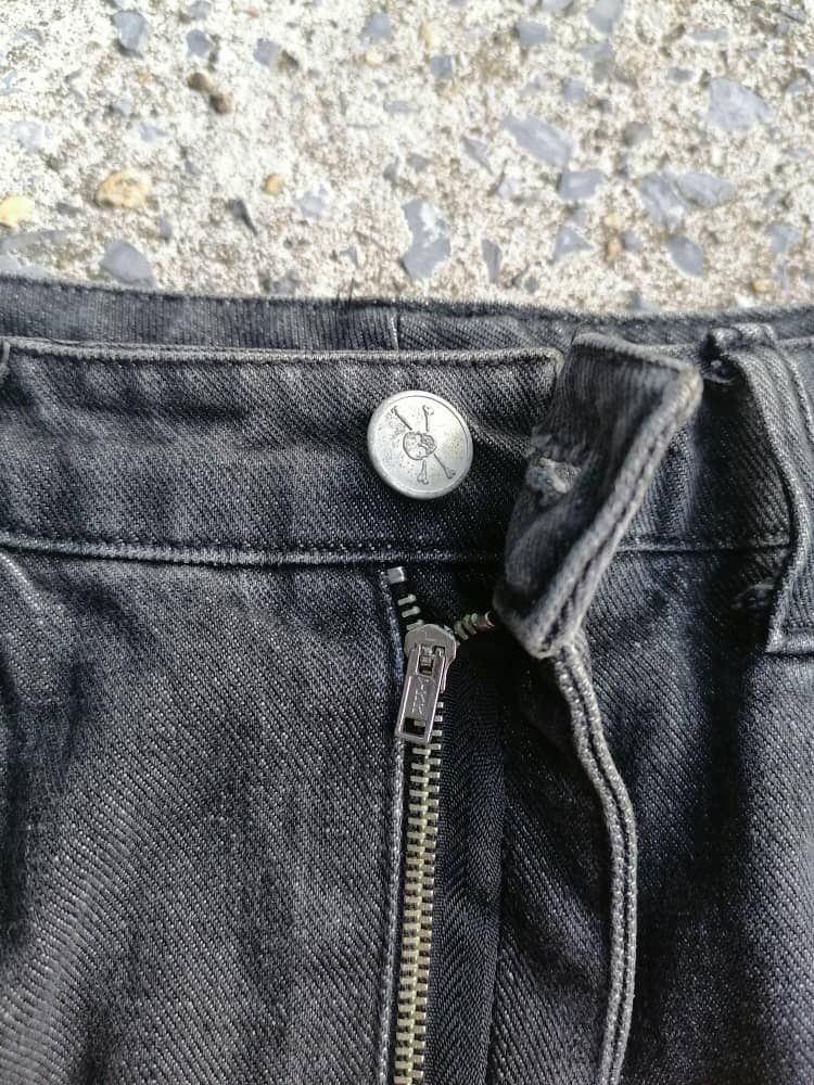 Japanese Brand Super Lovers Skirt Denim Jeans Size 26" / US 2 / IT 38 - 2 Thumbnail