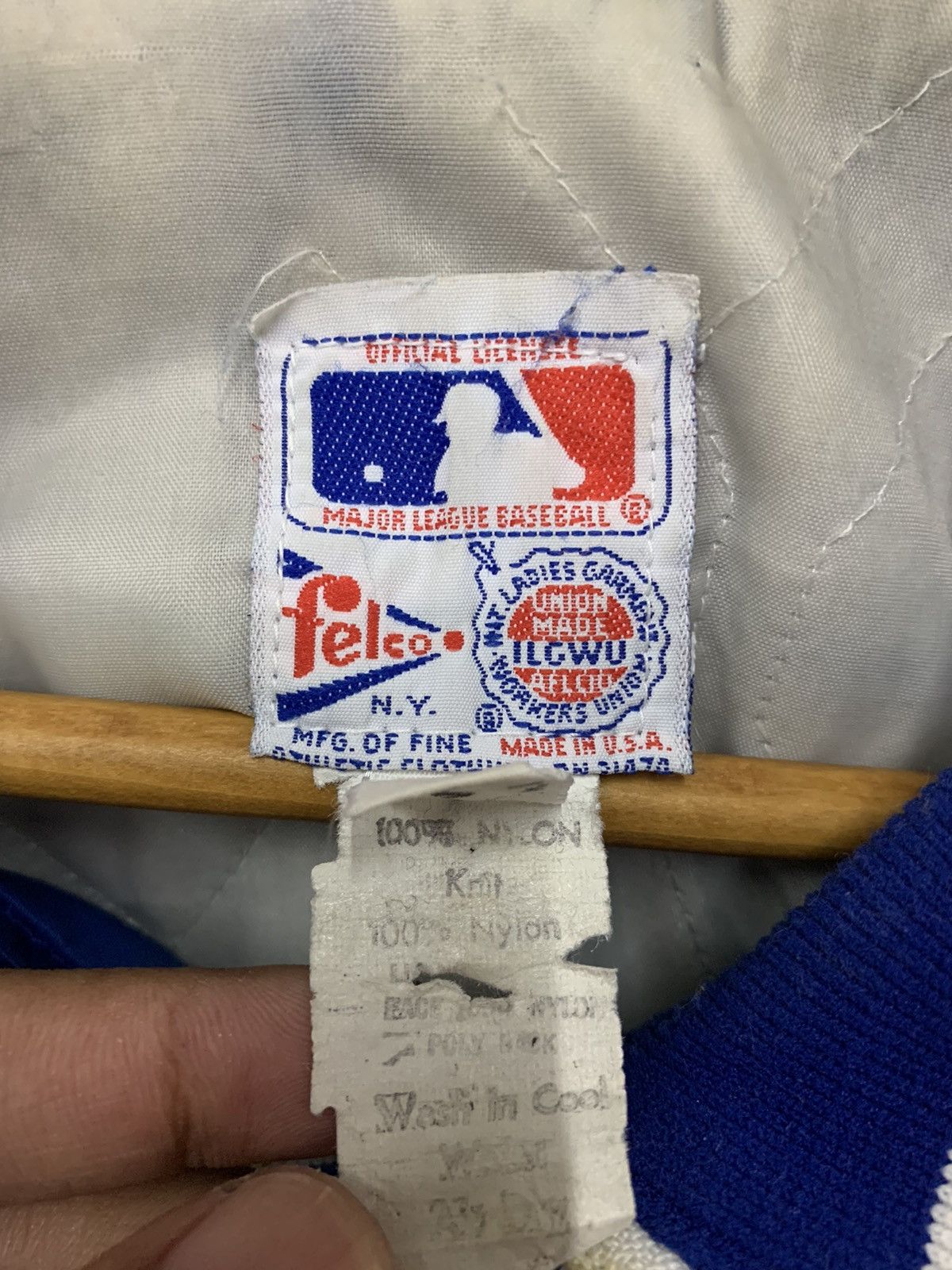 MLB 🔥VTG LA DODGERS MLB JACKET BY FELCO USA Size US L / EU 52-54 / 3 - 8 Thumbnail