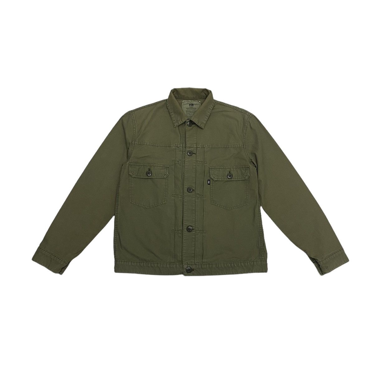 Japanese Brand × Kapital 🇯🇵 PEG MADE IN JAPAN MILITARY BUTTON SHIRT JACKET Size US M / EU 48-50 / 2 - 3 Thumbnail