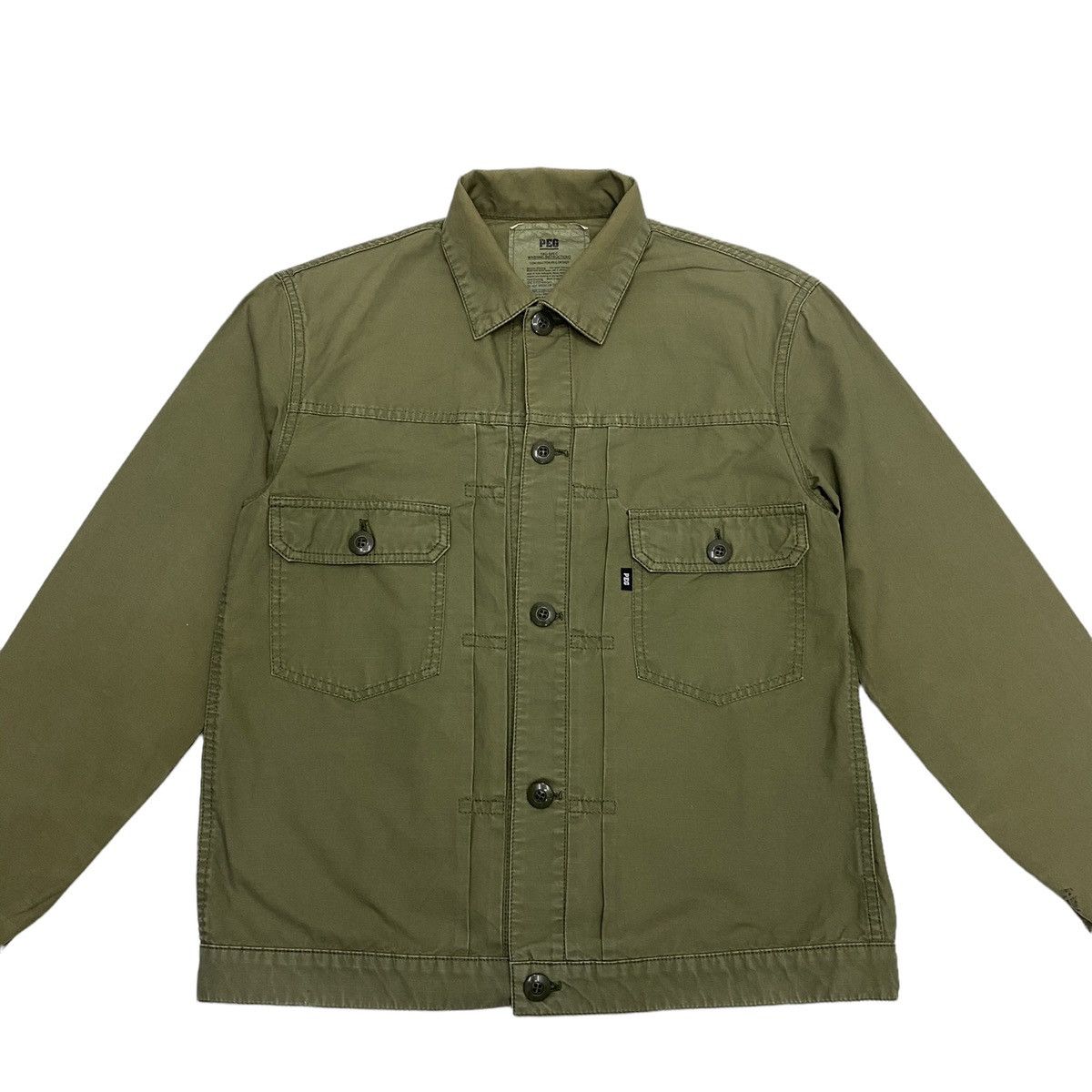 Japanese Brand × Kapital 🇯🇵 PEG MADE IN JAPAN MILITARY BUTTON SHIRT JACKET Size US M / EU 48-50 / 2 - 4 Thumbnail