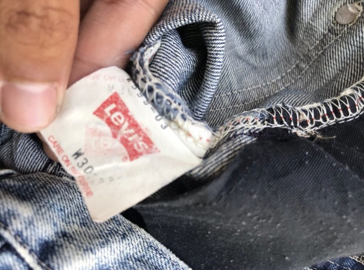 Levi's MadeInJapan Distress slim fit Levis Jean Size US 30 / EU 46 - 5 Thumbnail