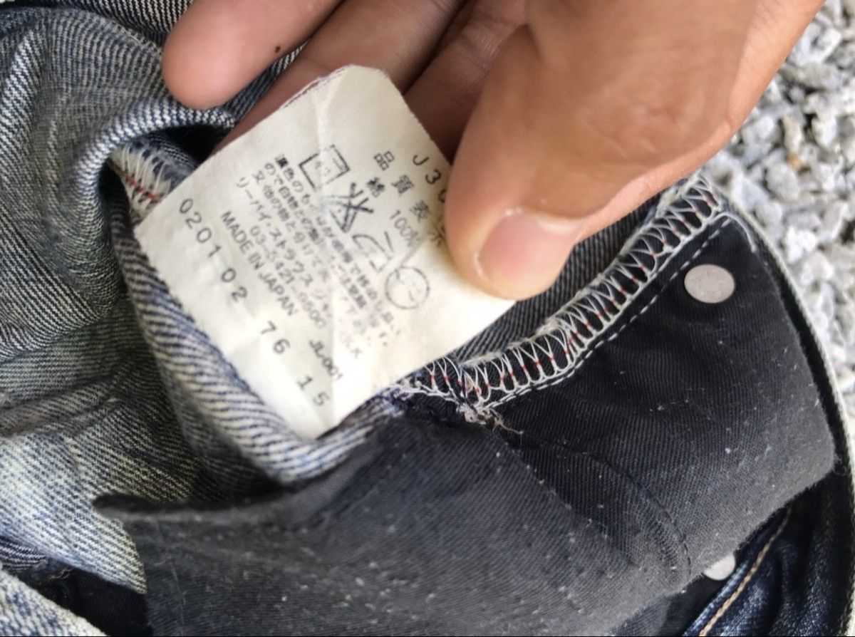 Levi's MadeInJapan Distress slim fit Levis Jean Size US 30 / EU 46 - 6 Thumbnail