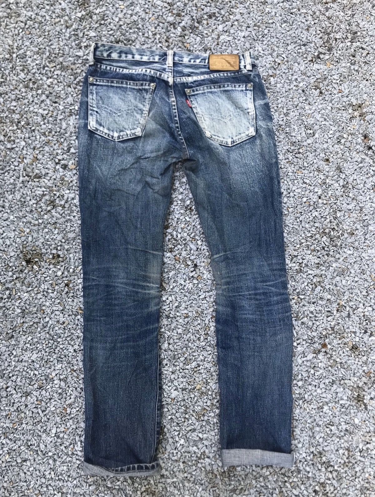 Levi's MadeInJapan Distress slim fit Levis Jean Size US 30 / EU 46 - 3 Thumbnail