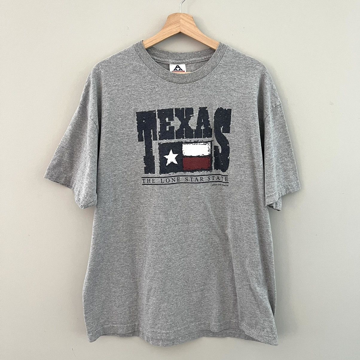 Vintage Vintage 2003 Texas The Lone Star State Flag Graphic Tee Size US XL / EU 56 / 4 - 1 Thumbnail