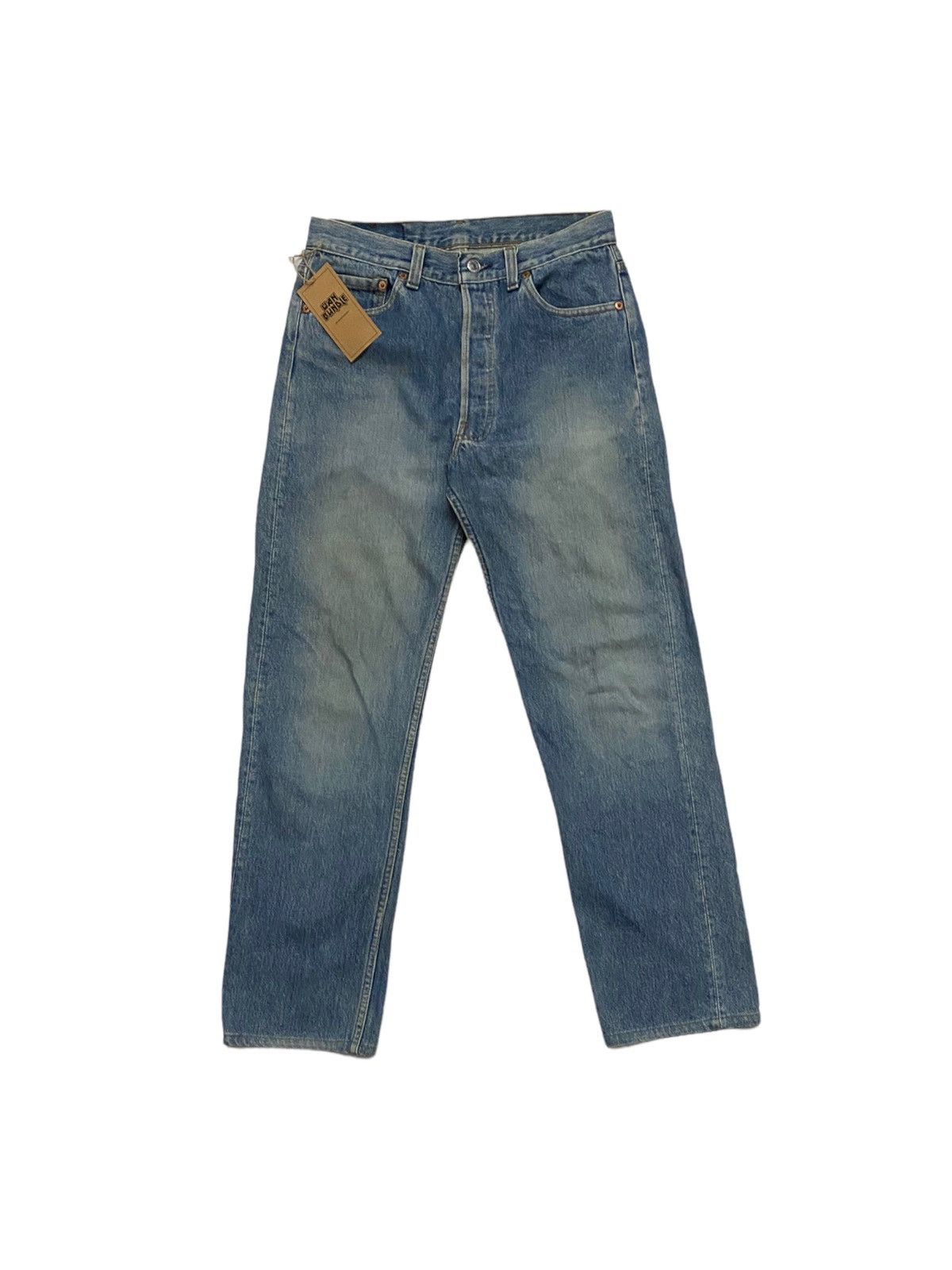 Levi's Vintage 1992 Levi's 501 Jeans Made In USA Size US 28 / EU 44 - 3 Thumbnail