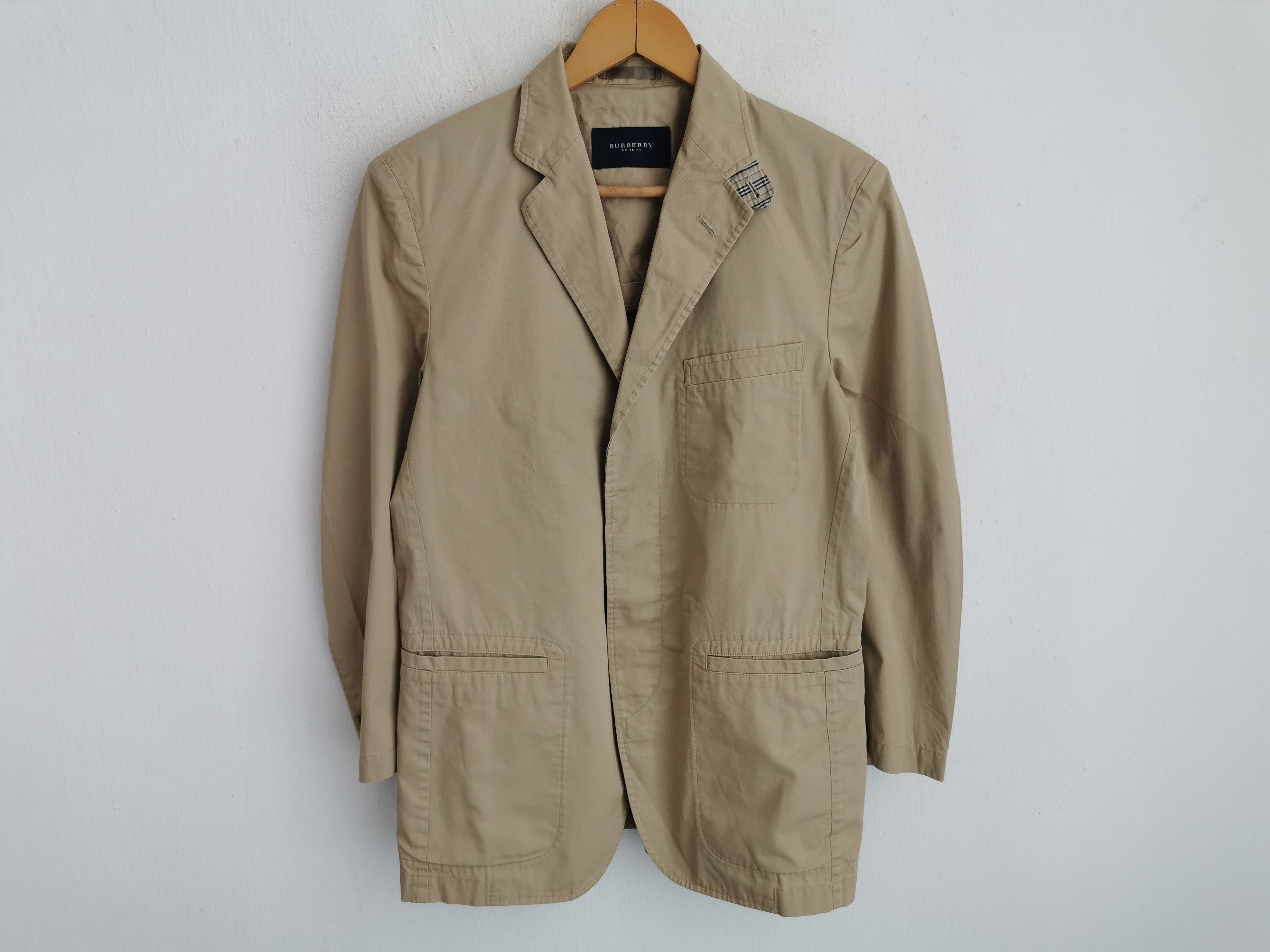 Burberry Vintage 90s Burberry Trench Coat Jacket Made In Japan Size L Size US L / EU 52-54 / 3 - 2 Thumbnail