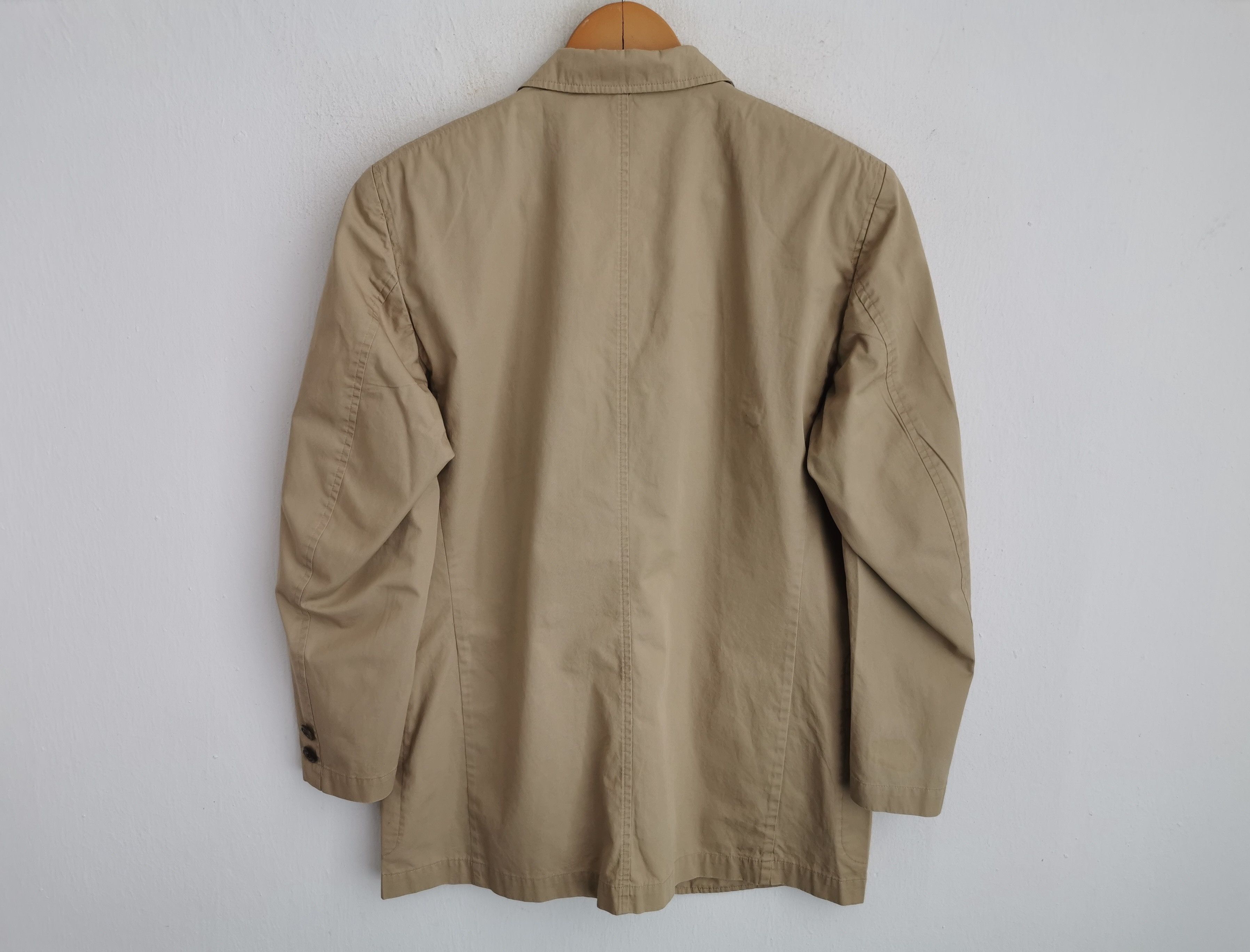 Burberry Vintage 90s Burberry Trench Coat Jacket Made In Japan Size L Size US L / EU 52-54 / 3 - 3 Thumbnail