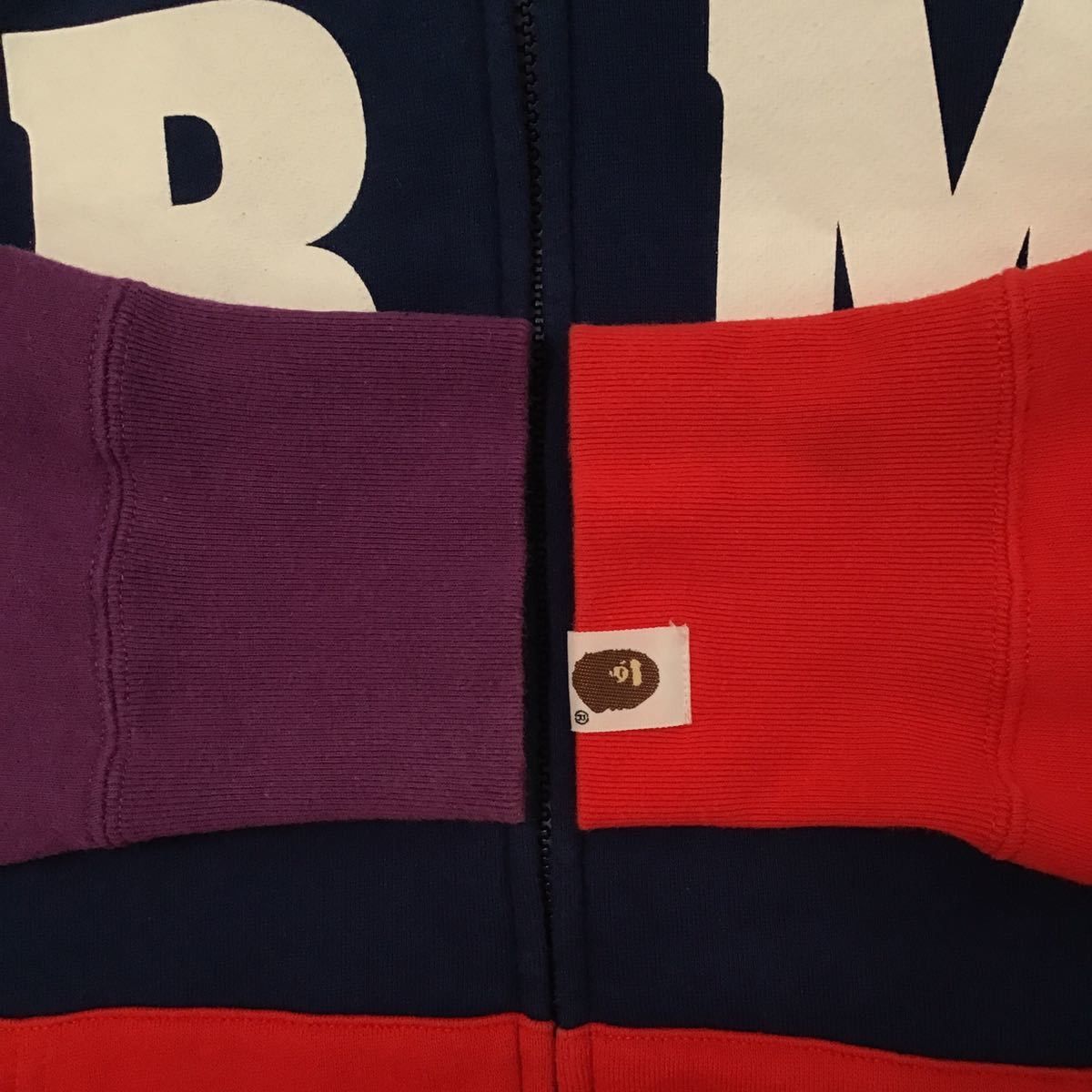 Bape BAPE baby milo crazy color Zip hoodie Size US M / EU 48-50 / 2 - 7 Thumbnail