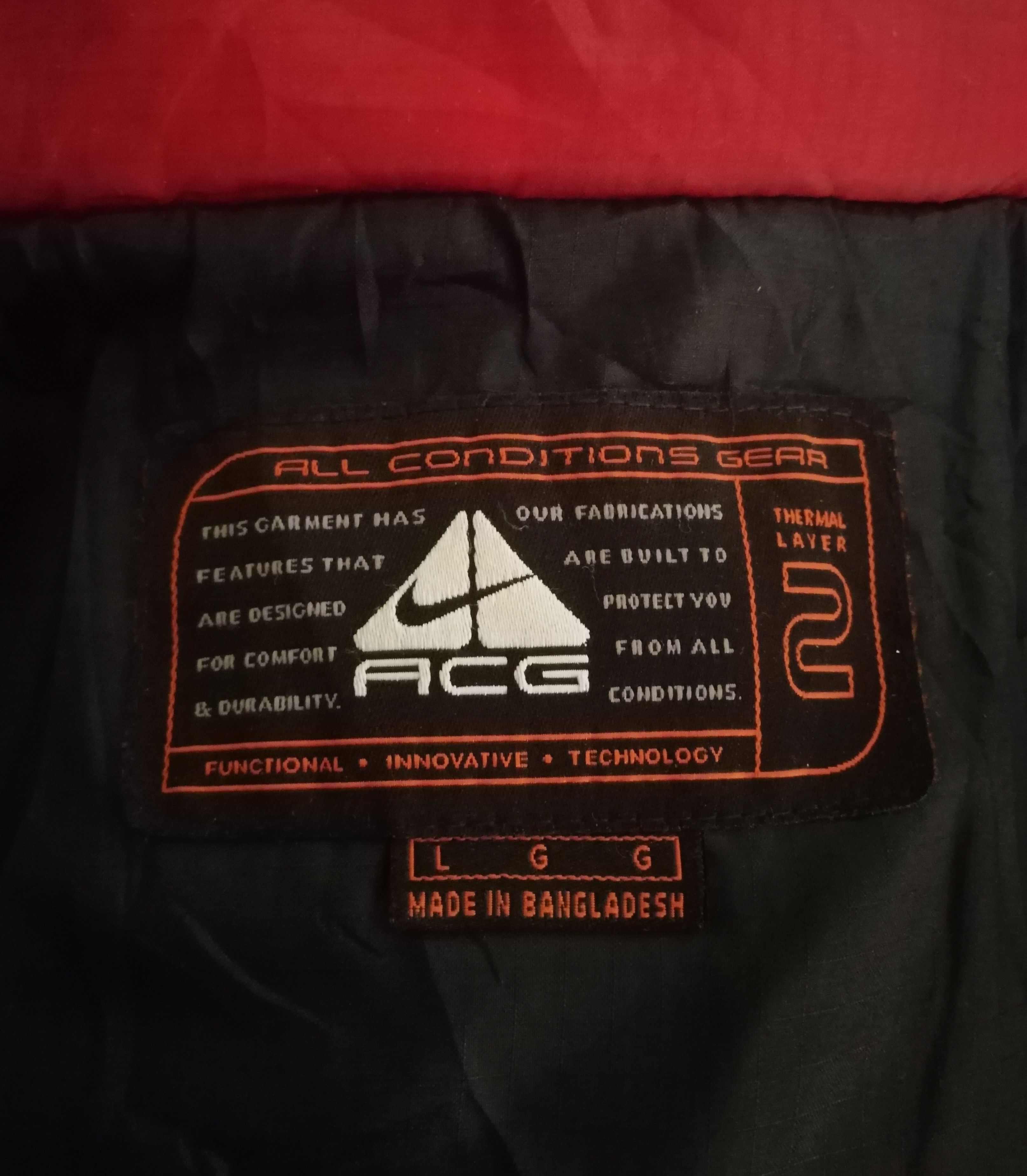 Nike ACG Vintage Nike ACG Primaloft Jacket For Mens Size US M / EU 48-50 / 2 - 13 Thumbnail