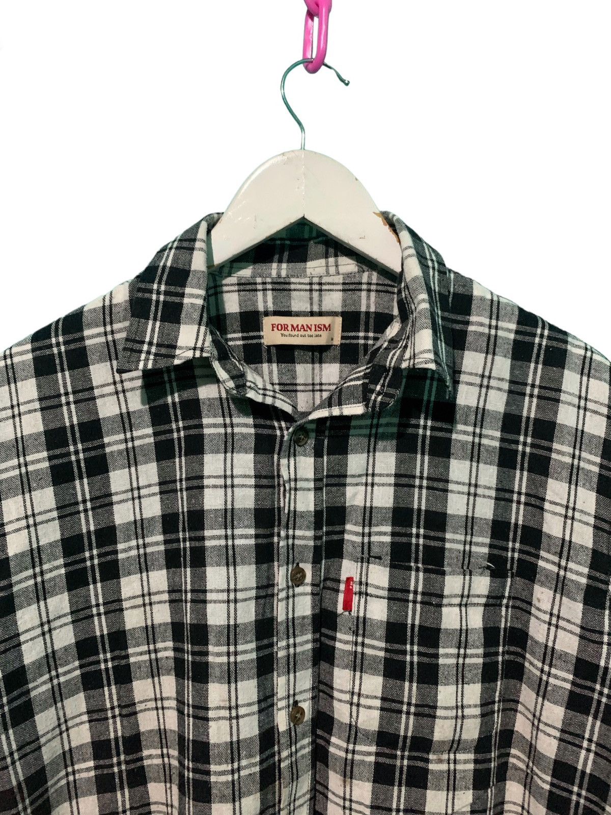 Vintage For Man Ism Three Quarter Sleeve Button Shirt Size US M / EU 48-50 / 2 - 4 Thumbnail