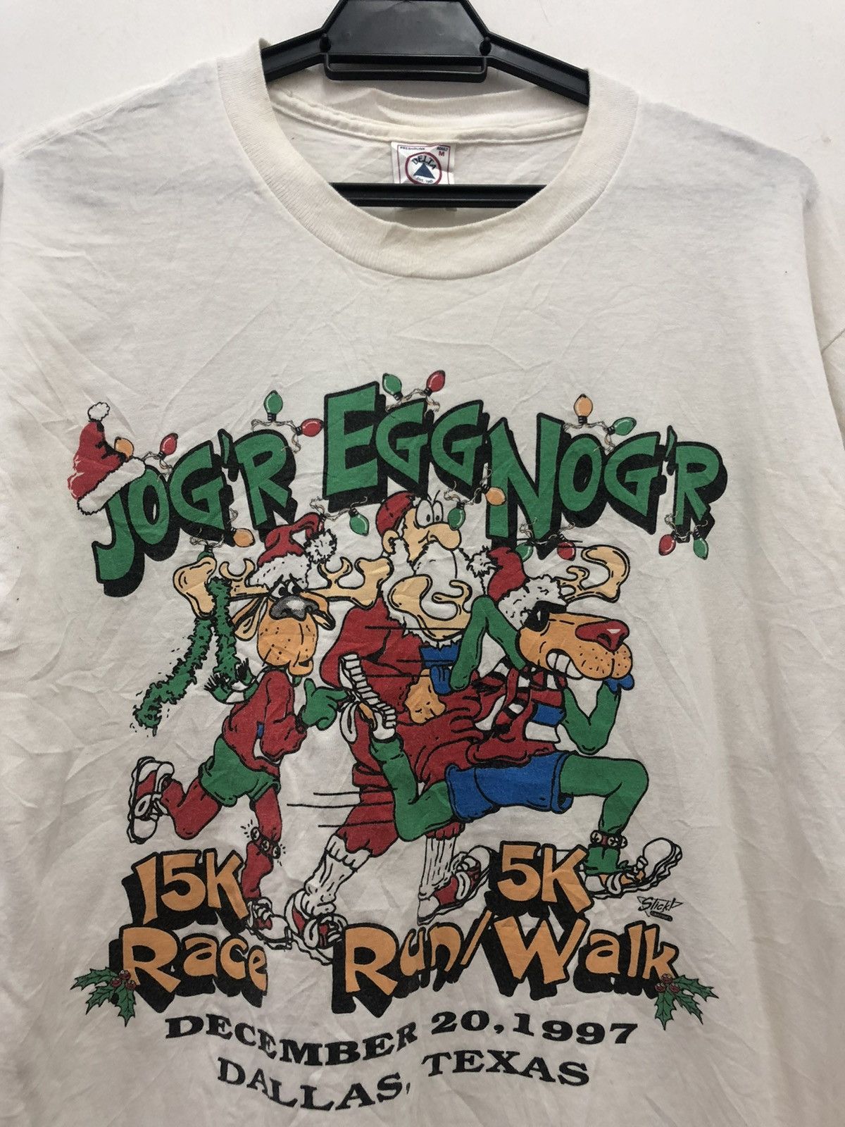 Vintage Rare Vintage JOGR EGG NOGR 1997 Slick Graphics Shirt Size US M / EU 48-50 / 2 - 2 Thumbnail