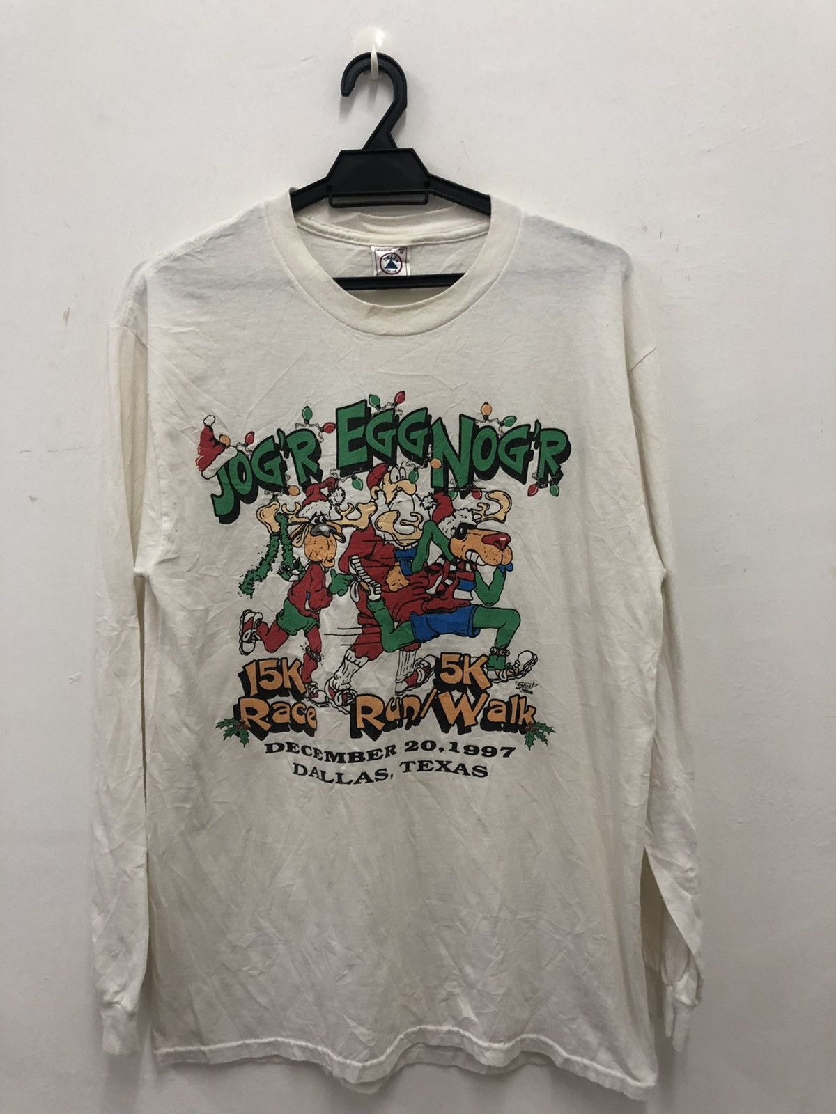 Vintage Rare Vintage JOGR EGG NOGR 1997 Slick Graphics Shirt Size US M / EU 48-50 / 2 - 1 Thumbnail