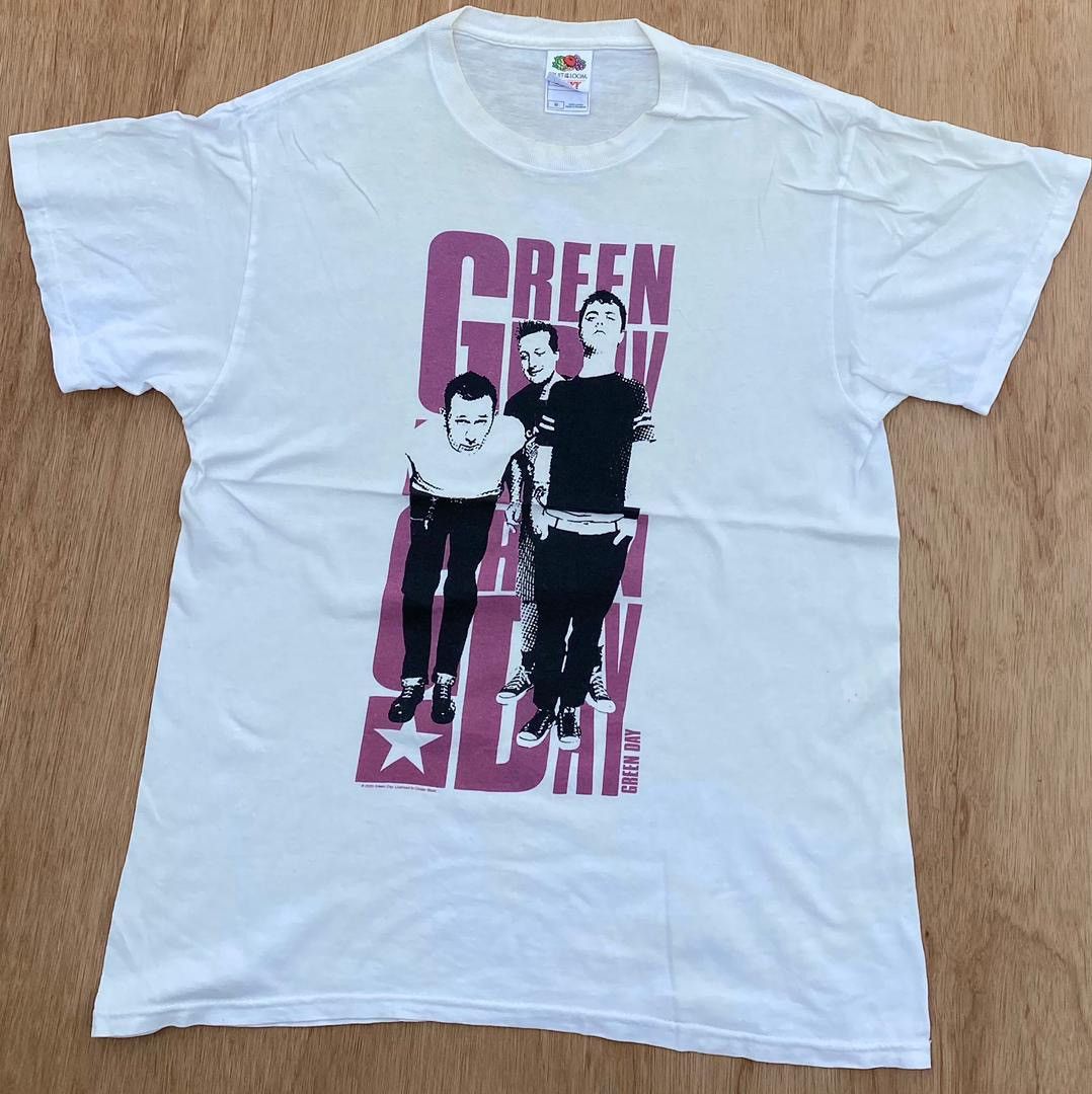 Band Tees × Vintage vintage tee Green Day A33 Size US M / EU 48-50 / 2 - 1 Thumbnail