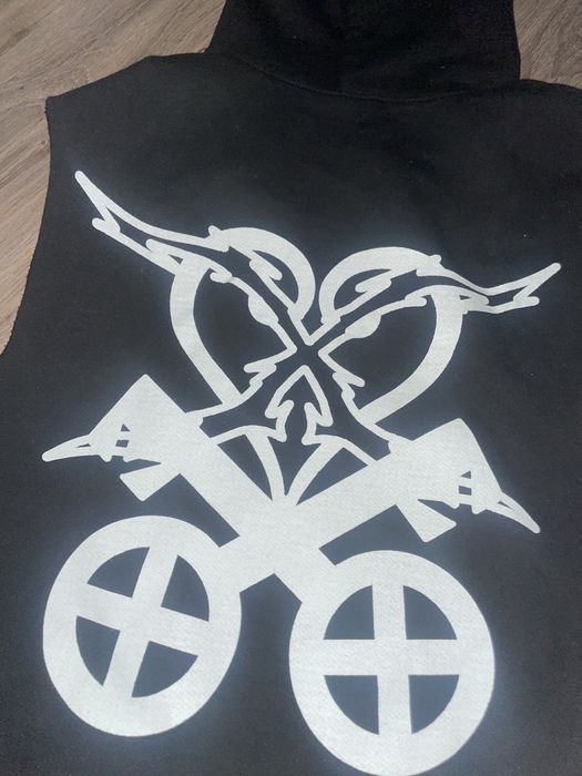 Ken Carson Ken Carson X Man Tour Sleeveless Hoodie | Grailed