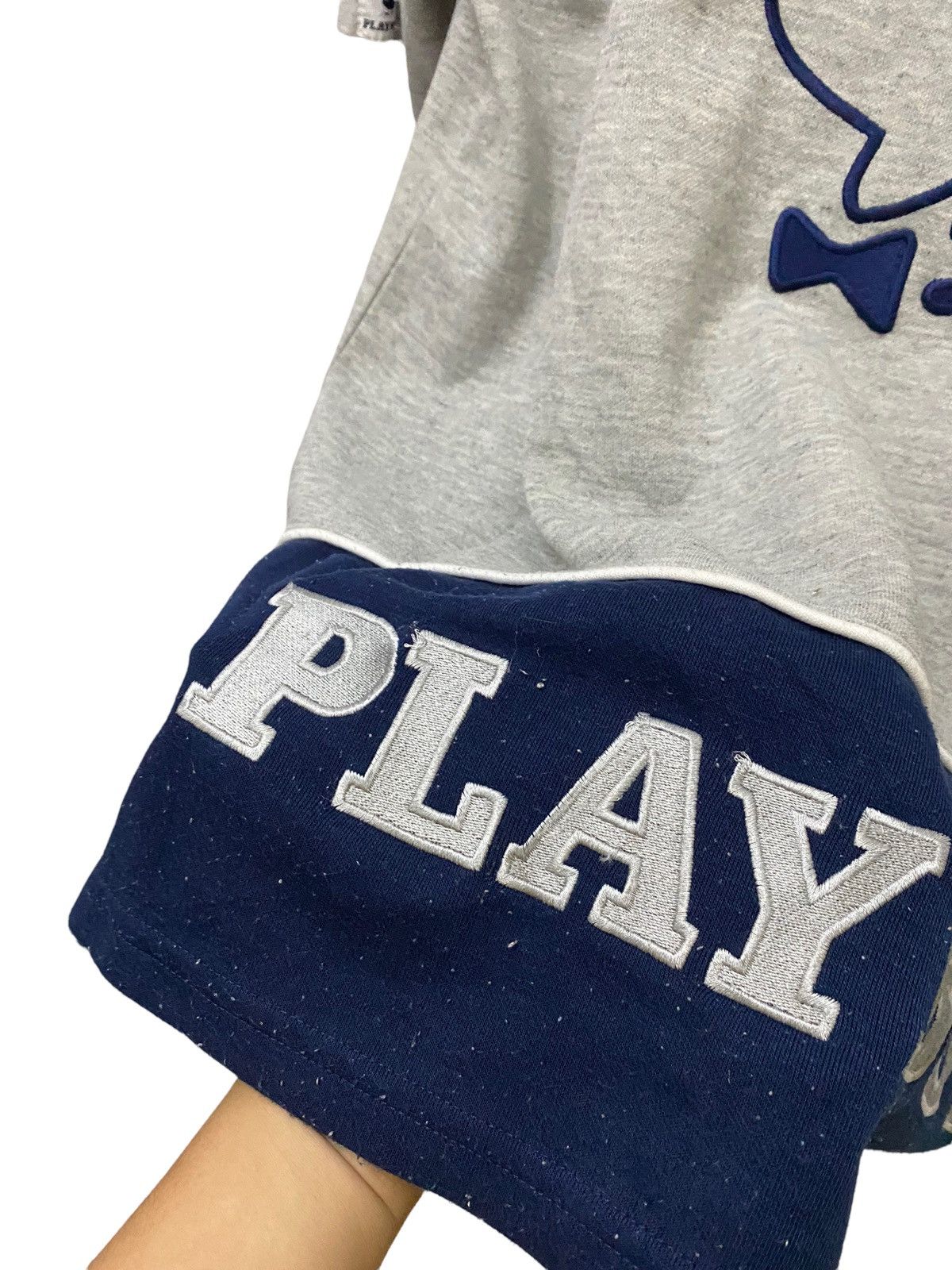 Playboy × Vintage Vintage PLAYBOY t shirt spellout big logo embroidered Size US L / EU 52-54 / 3 - 4 Thumbnail