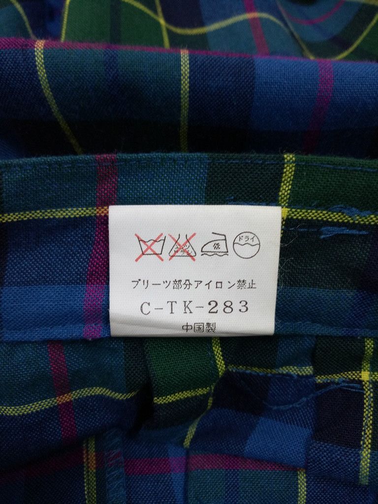 Other 🔥🔥🔥Vintage Tartan Checker Plaid Pants Rare Design Size US 26 / EU 42 - 18 Thumbnail