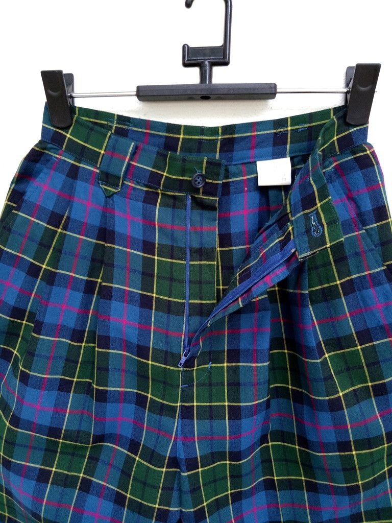 Other 🔥🔥🔥Vintage Tartan Checker Plaid Pants Rare Design Size US 26 / EU 42 - 9 Thumbnail