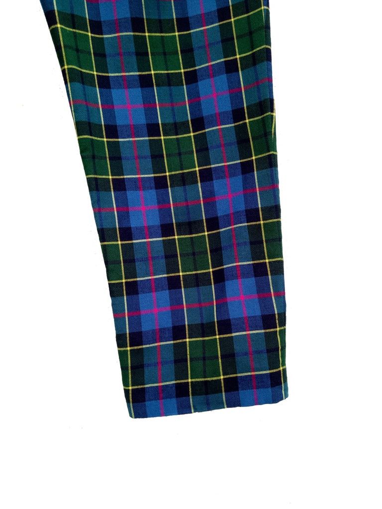 Other 🔥🔥🔥Vintage Tartan Checker Plaid Pants Rare Design Size US 26 / EU 42 - 13 Thumbnail