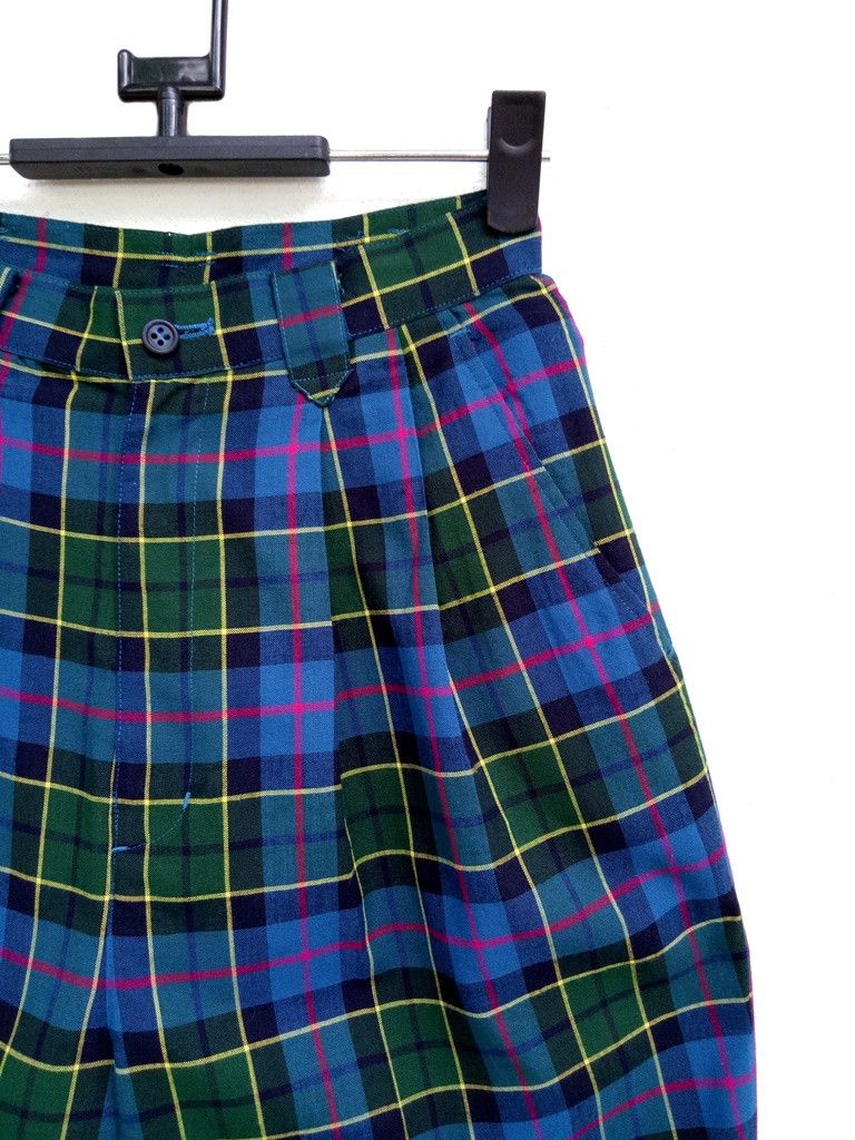 Other 🔥🔥🔥Vintage Tartan Checker Plaid Pants Rare Design Size US 26 / EU 42 - 3 Thumbnail